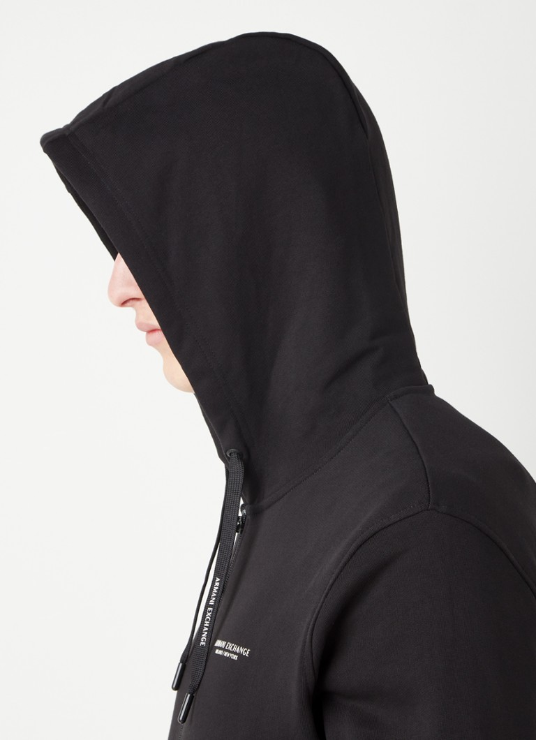 Armani Exchange Sweatshirt with logo print and side pockets