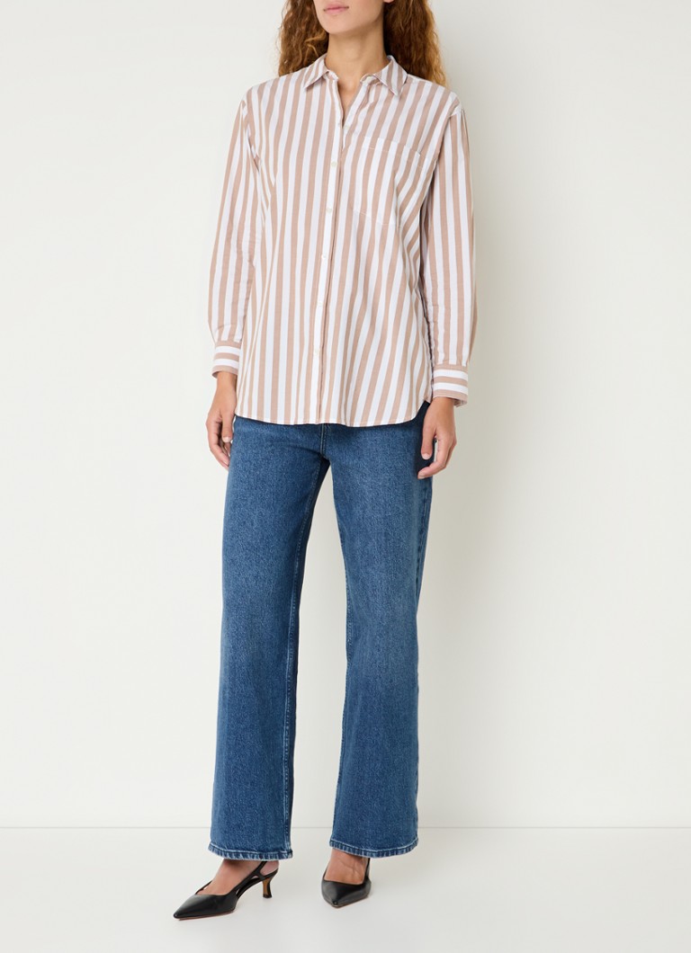 Blouse Rails Elsa à rayures et poche poitrine