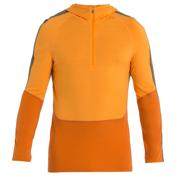 Icebreaker - 200 Sonebula L/S Half Zip Hood - Merinounterwäsche