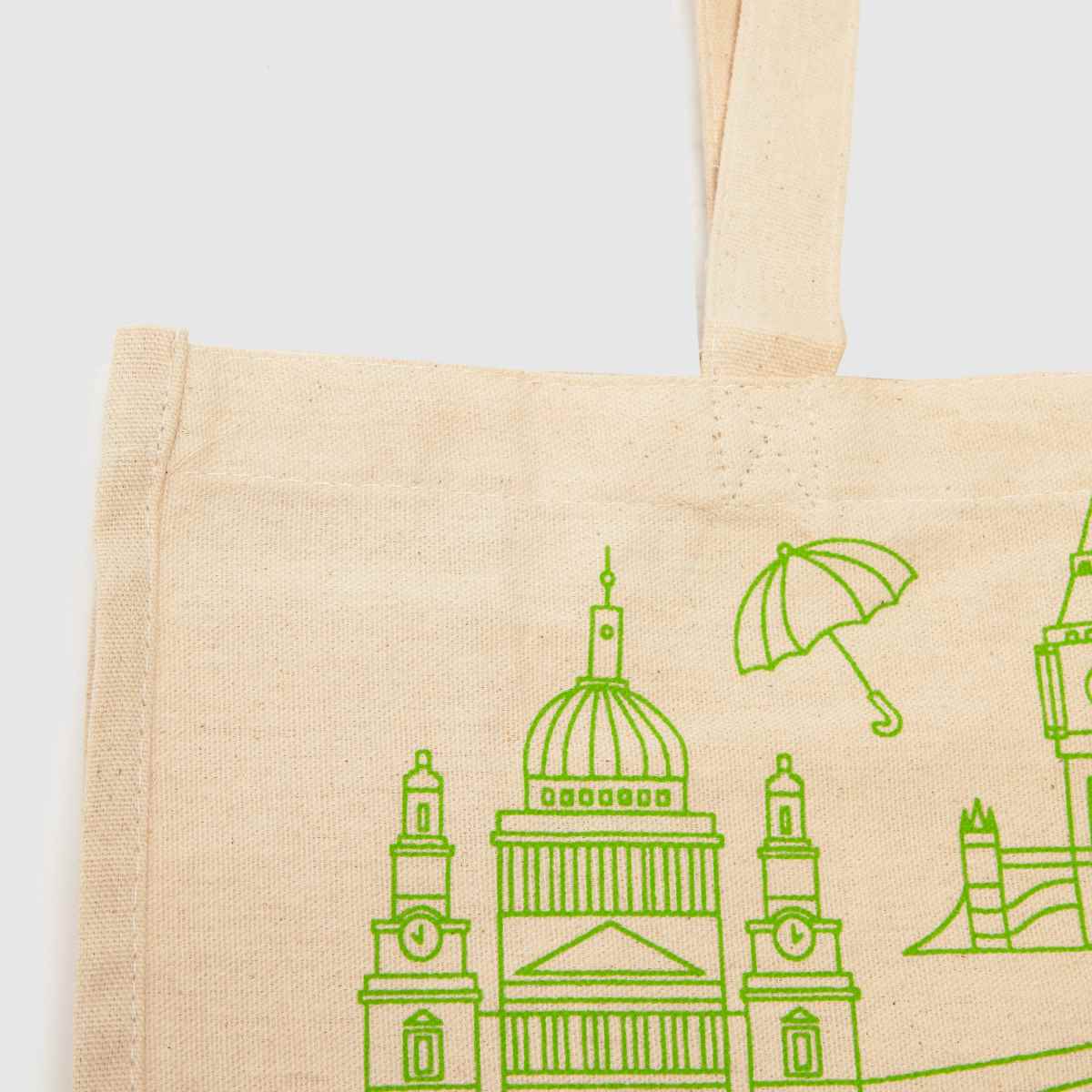 Schuh natúr új londoni vászontáska