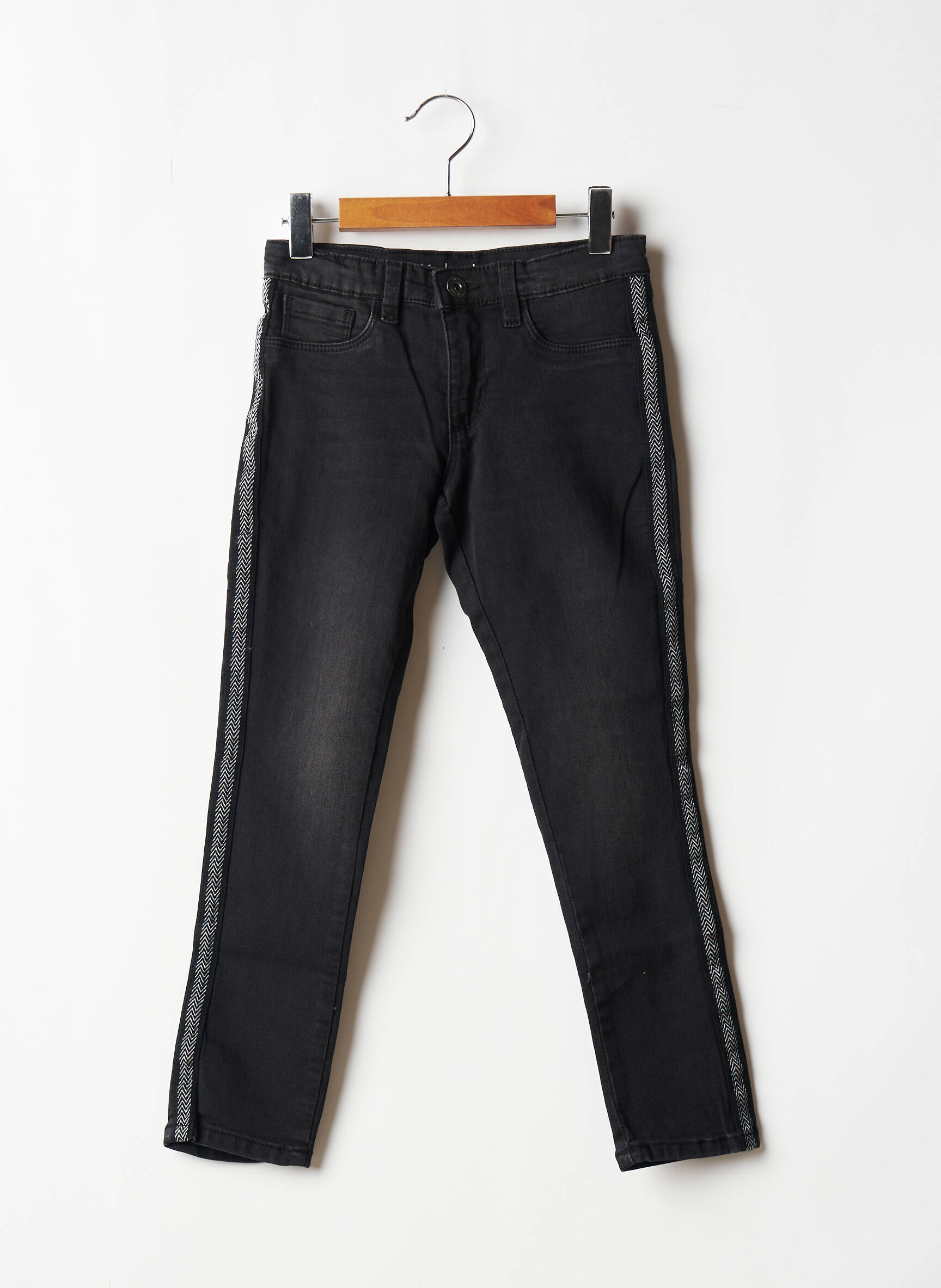 Stooker Jeans Coupe Slim Fille couleur noir