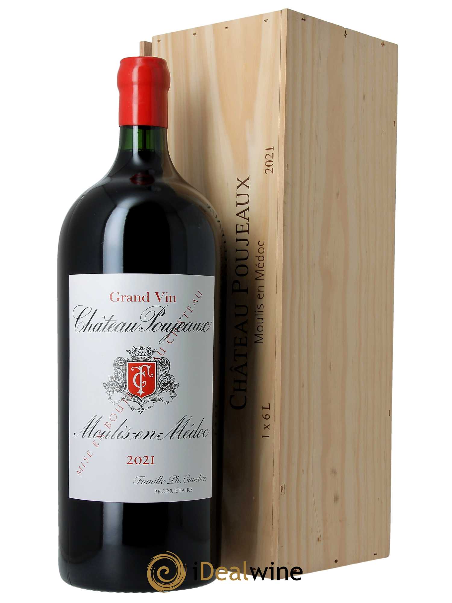 Château Poujeaux  2021 - Lot de 1 Impériale