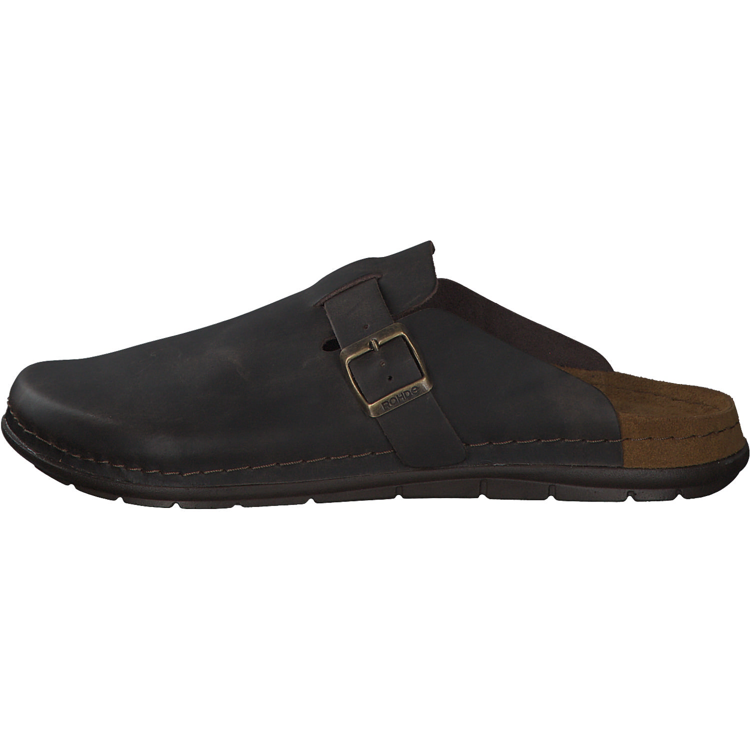 Rohde 6743, Hausschuhe & Pantoffeln, Herren, Schwarz (Mocca)
