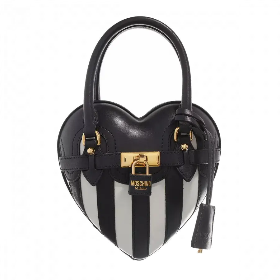 Moschino - Moschino Shoulder Bags Kunstleder Black - schwarz