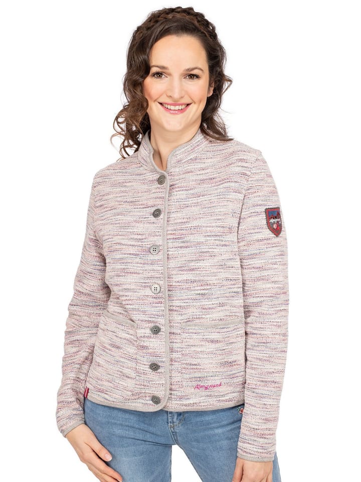 Almgwand Strickjacke MALMOOSKOPF in offwhite günstig kaufen