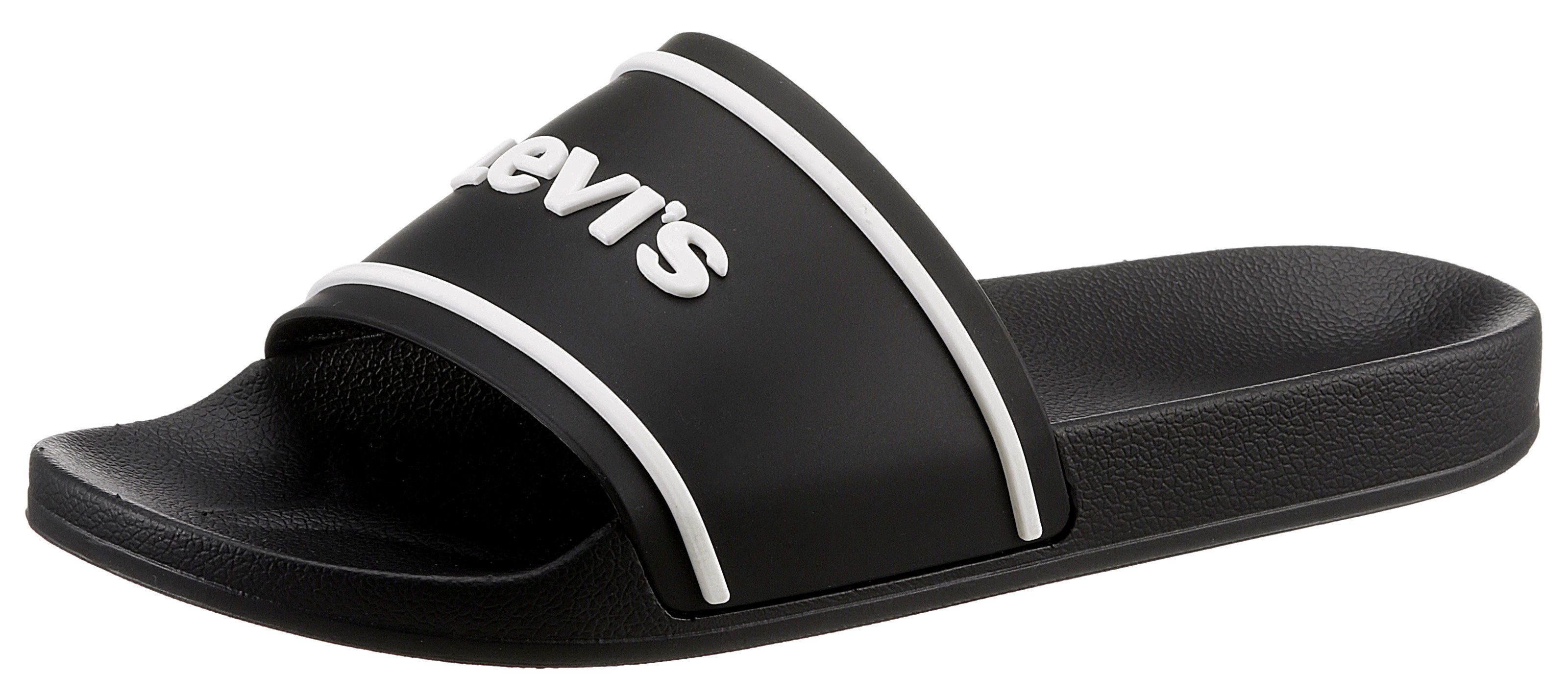 Levi's® June 3D Pantolette für Bad und Strand super geeignet