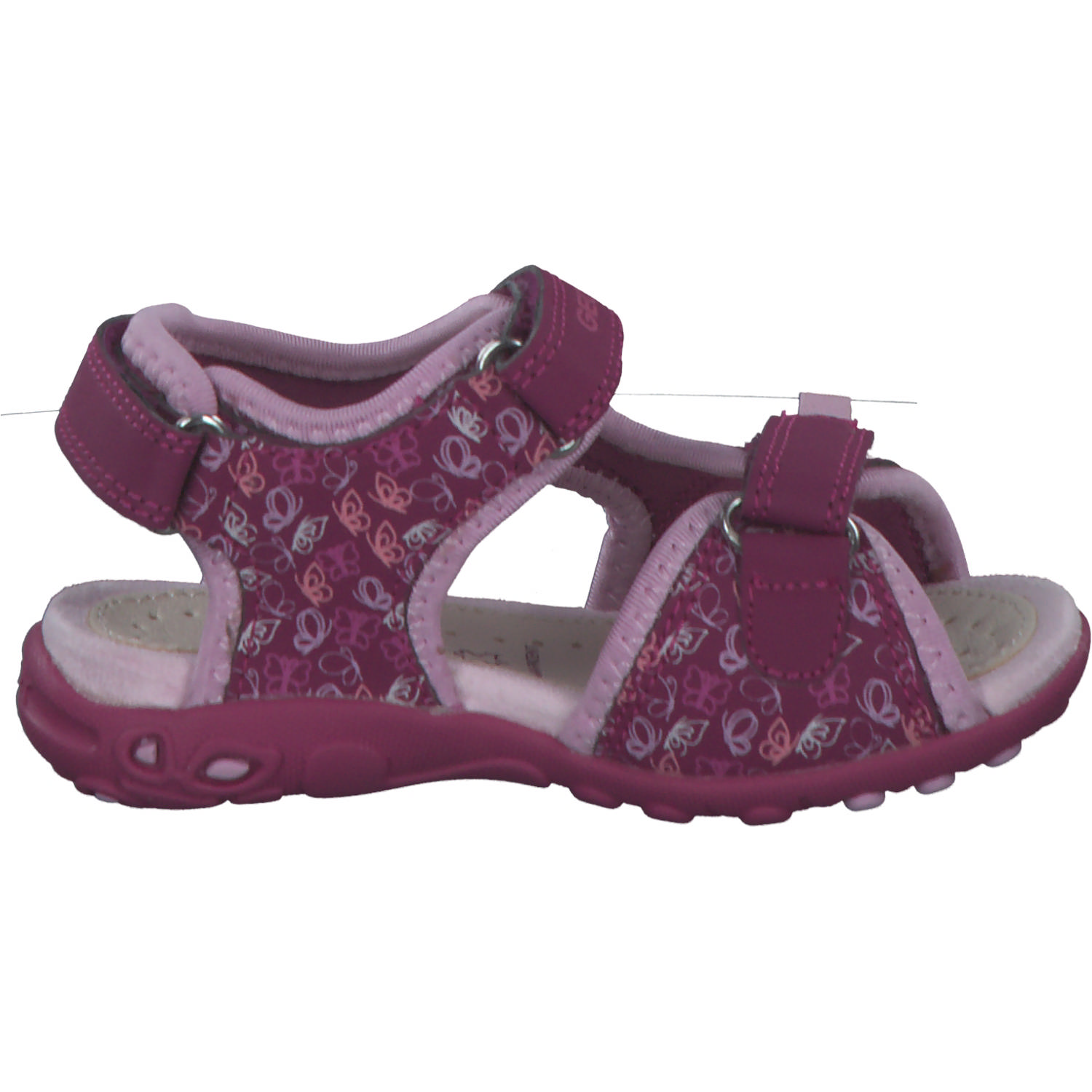 Geox J35GRD, Sandalen (Kinder), Kinder, DK RASPBERRY/PINK