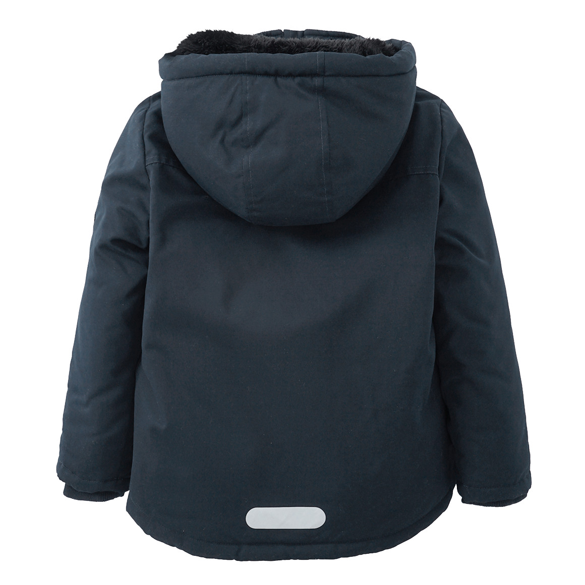 Jungen Parka mit Teddyplüsch