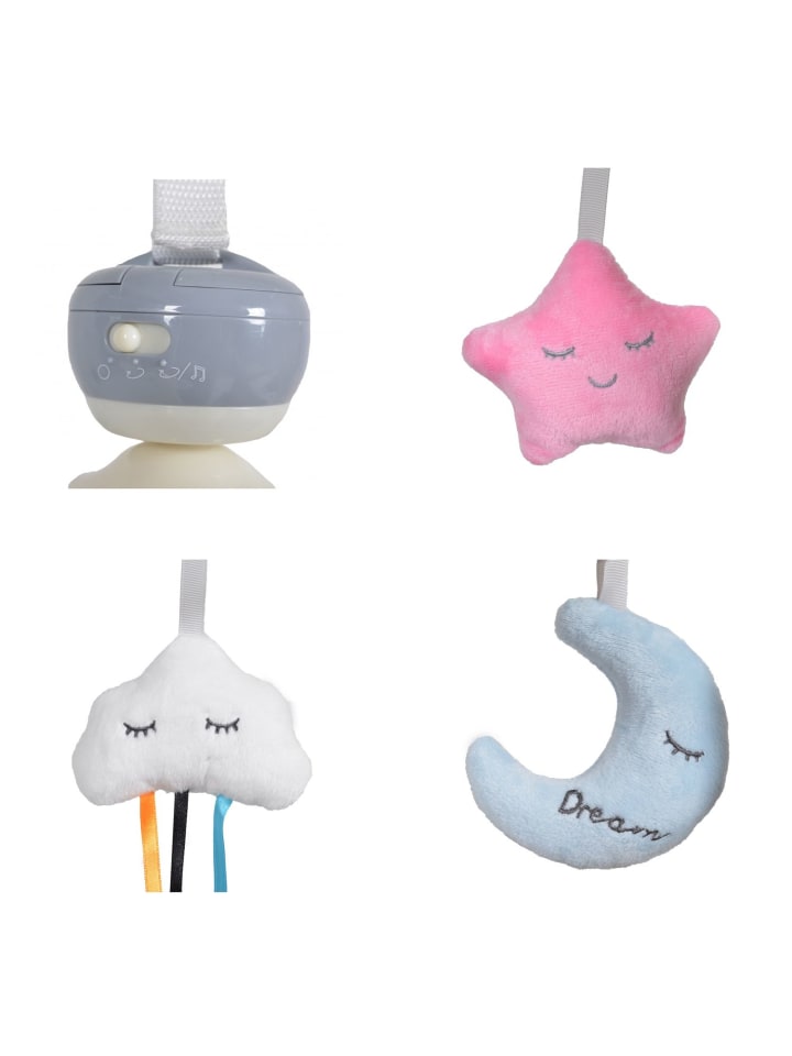 Cangaroo Musik Mobile Moonlight in rosa günstig kaufen onesize