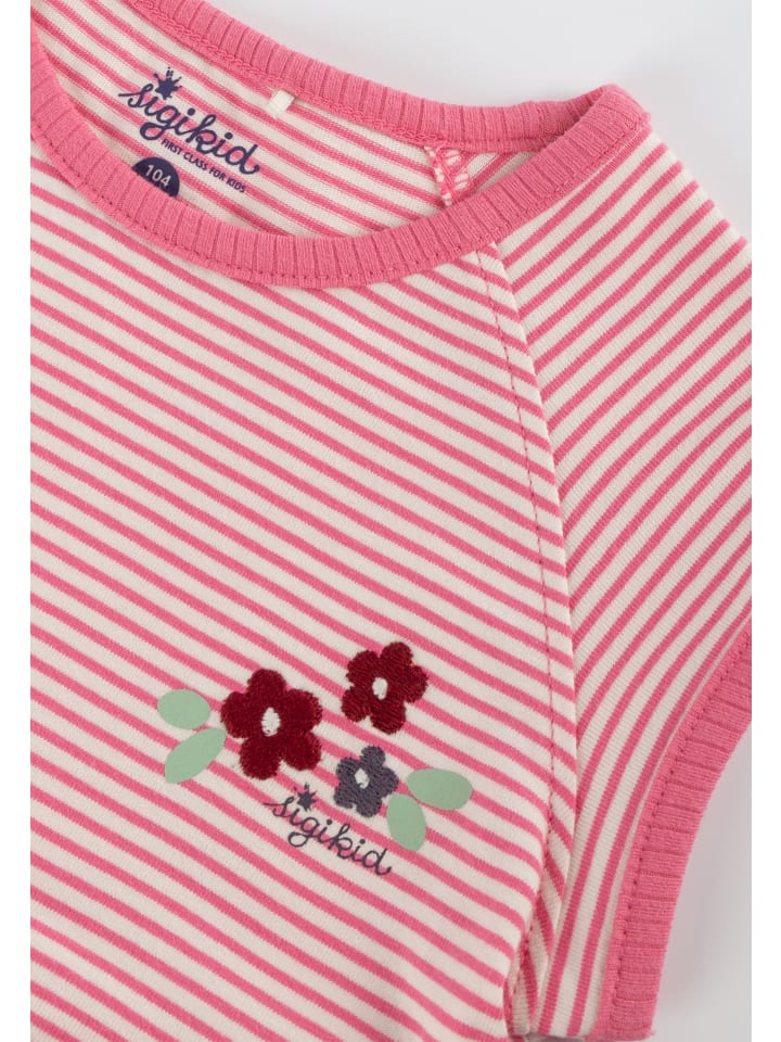 Sigikid Kleid Funny Dog in Rosa/Weiß günstig kaufen