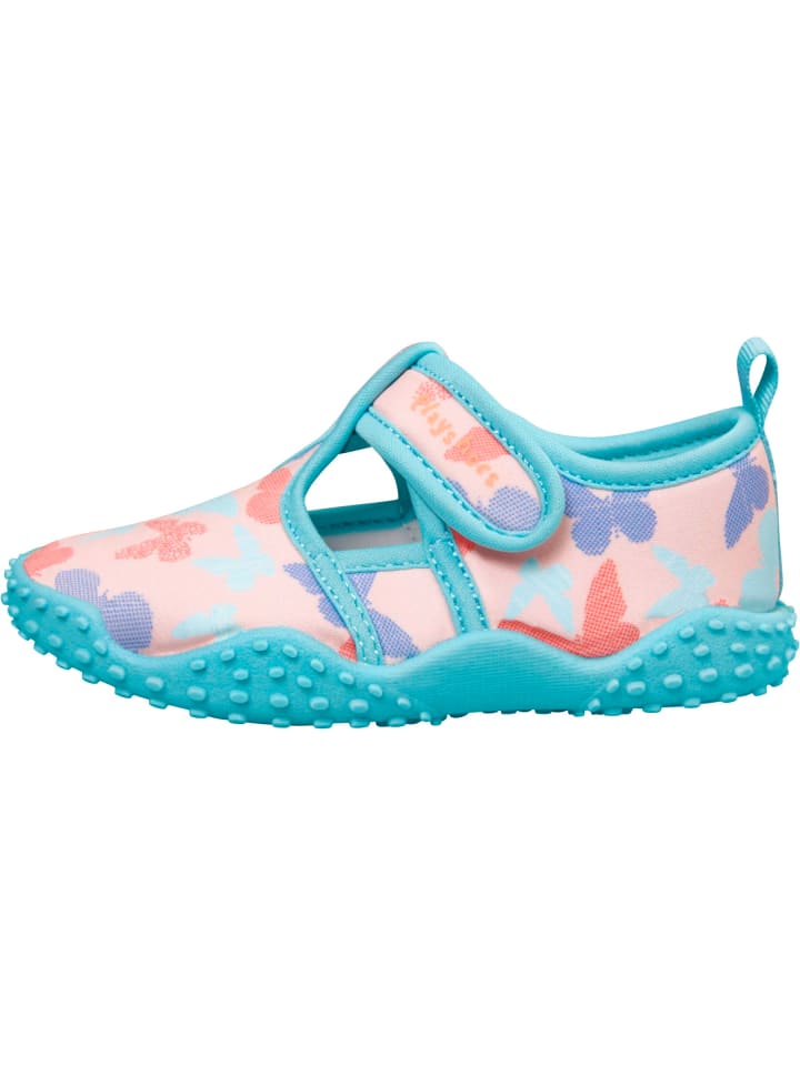Playshoes Aqua-Schuh Schmetterlinge in Rosa günstig kaufen