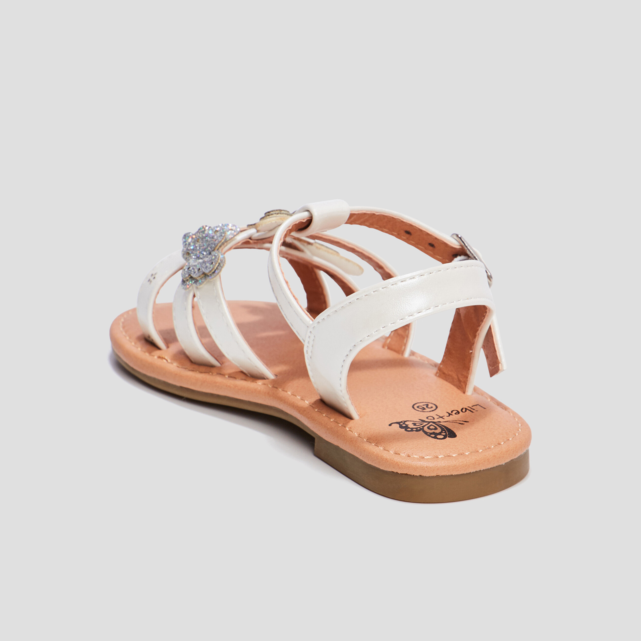 Sandales Liberto blanc fille | La Halle