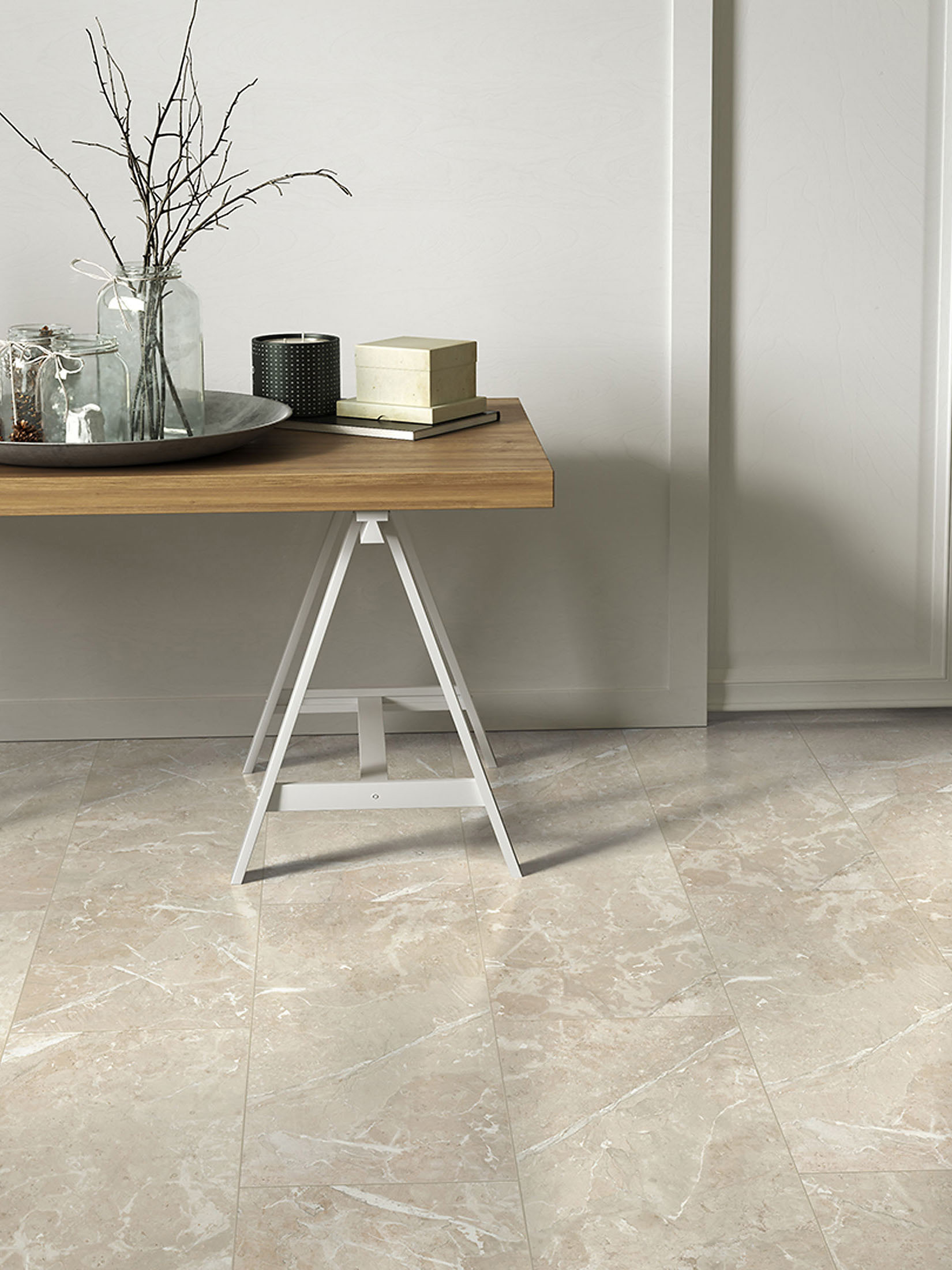 Tiles Klick-Laminat, Granit Light 62294