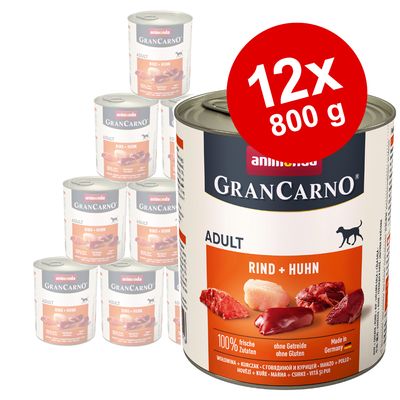 Sparpaket Animonda GranCarno Original 12 x 800 g