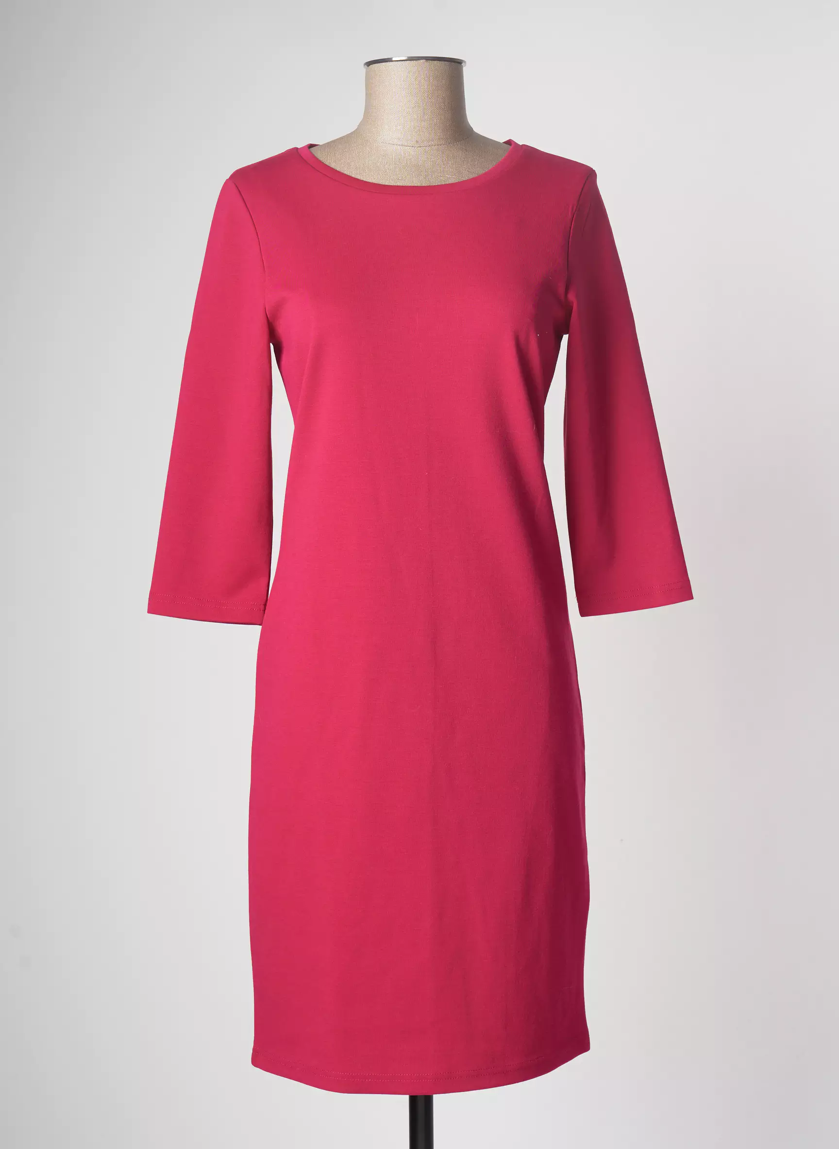 B Young Robes Mi Longues Femme couleur rouge