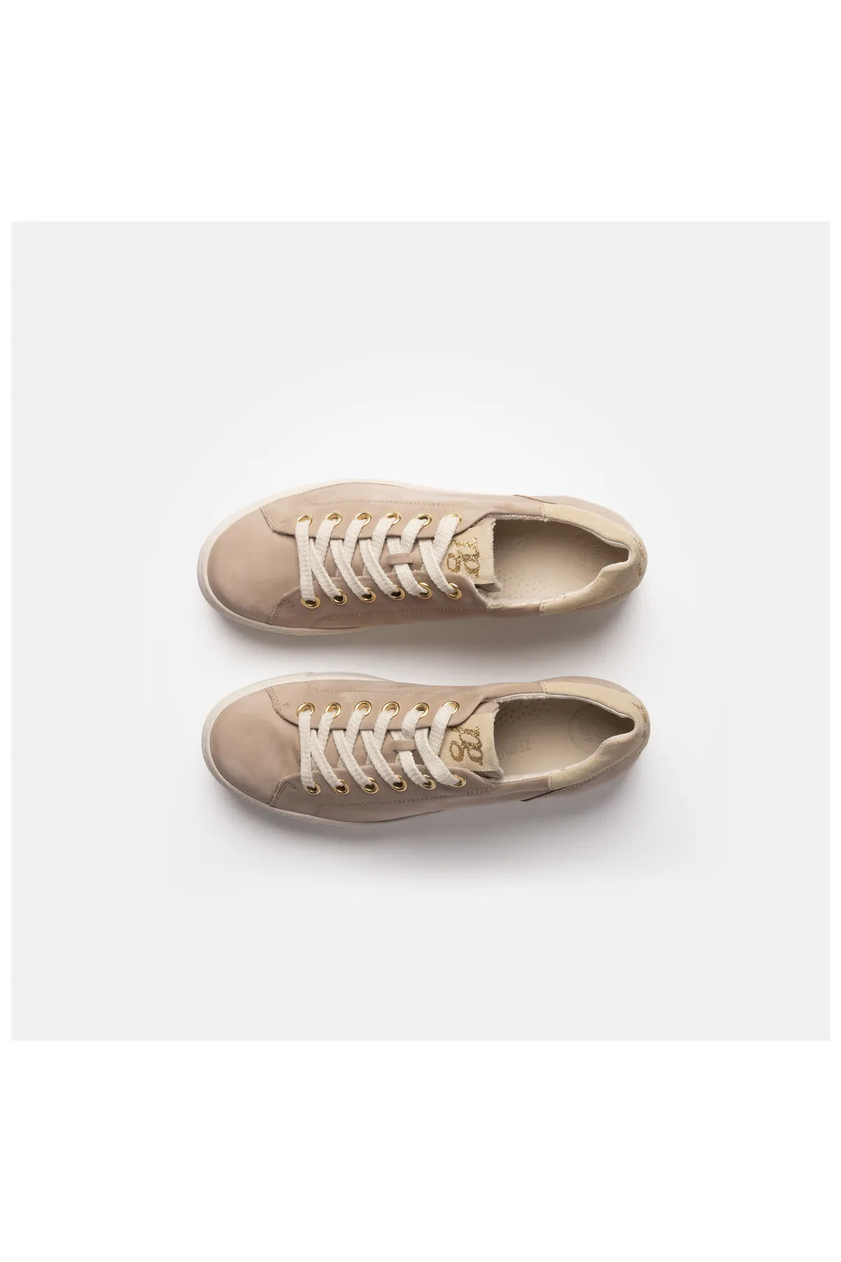 Paul Green  Sneaker - Beige - Flacher Absatz