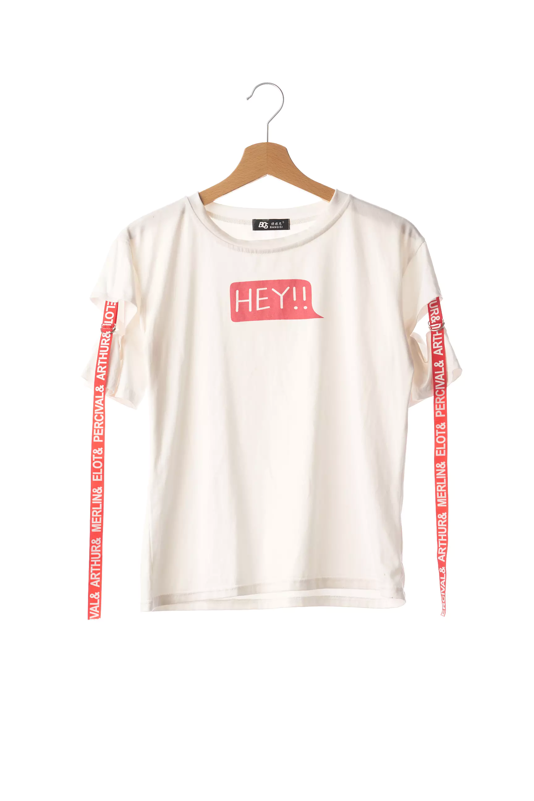 Banqisi Tshirts Femme couleur blanc