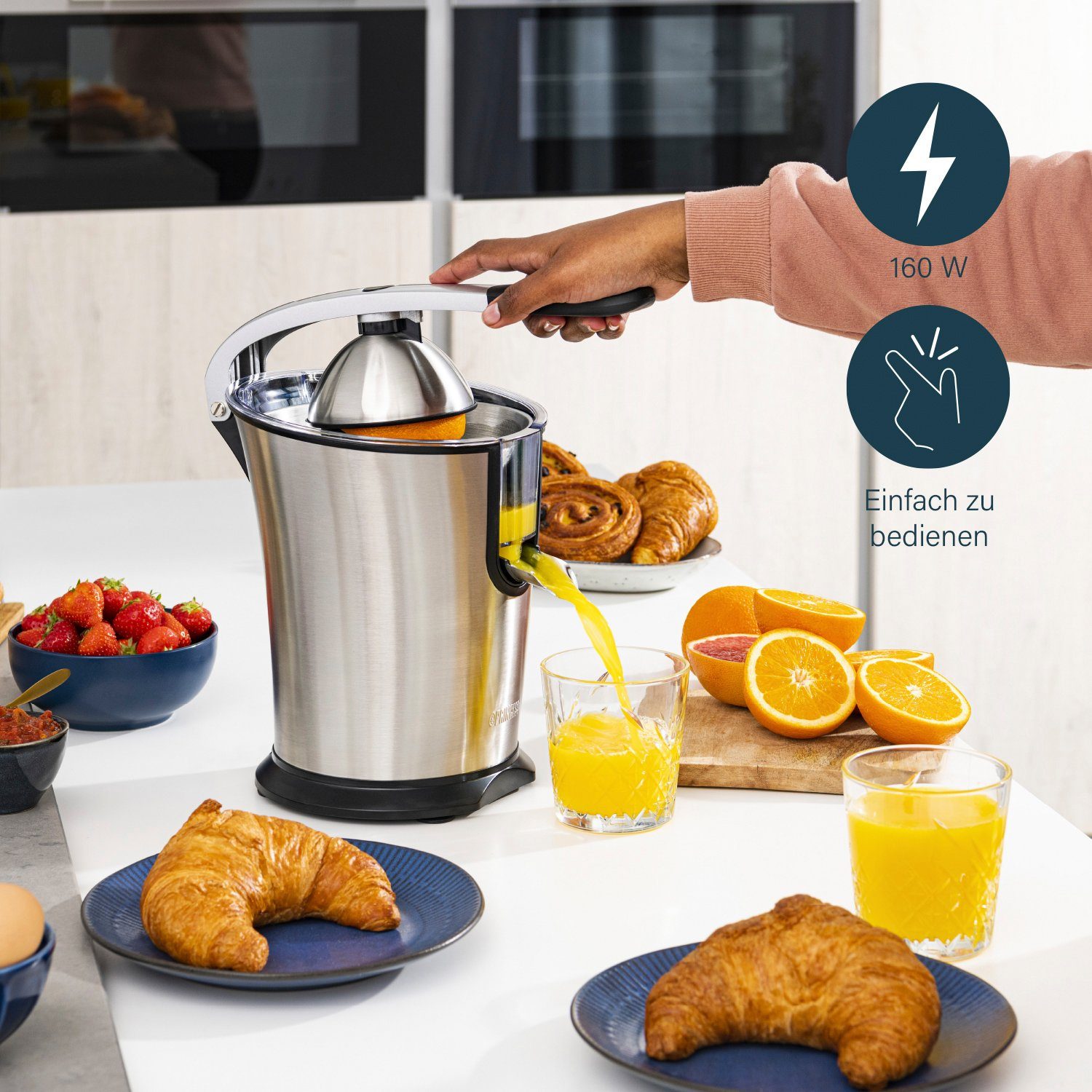 PRINCESS Entsafter Master Juicer 201851, 160 W