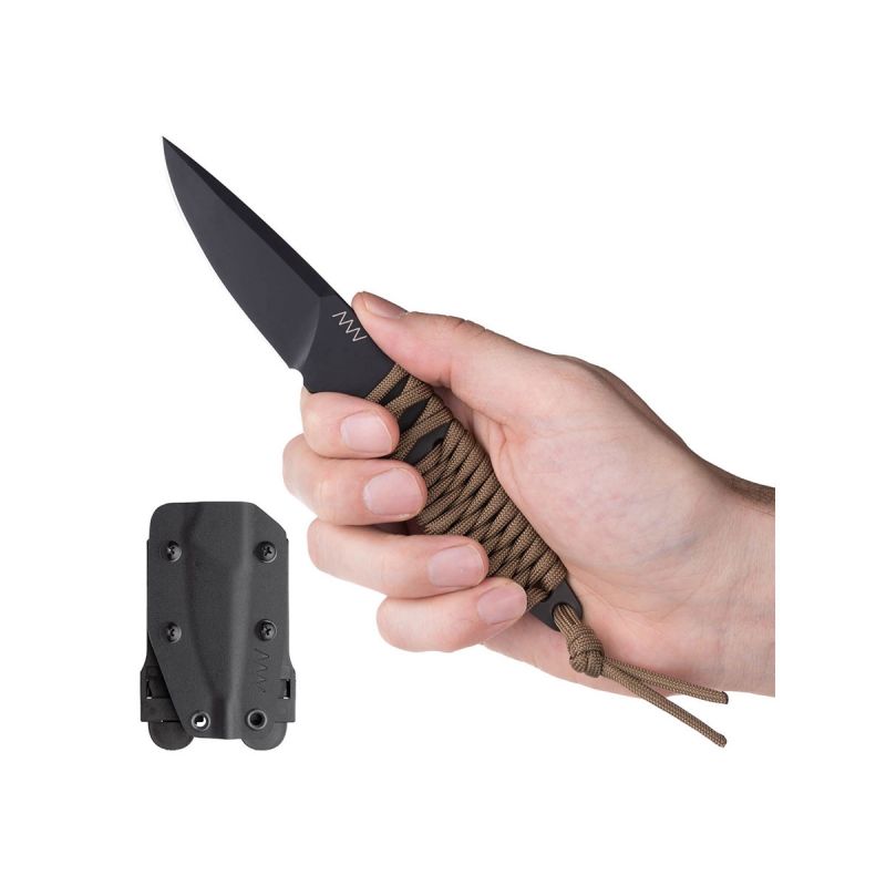 ANV Knives P100 Cerakote Coyote Paracord ANVP100-040