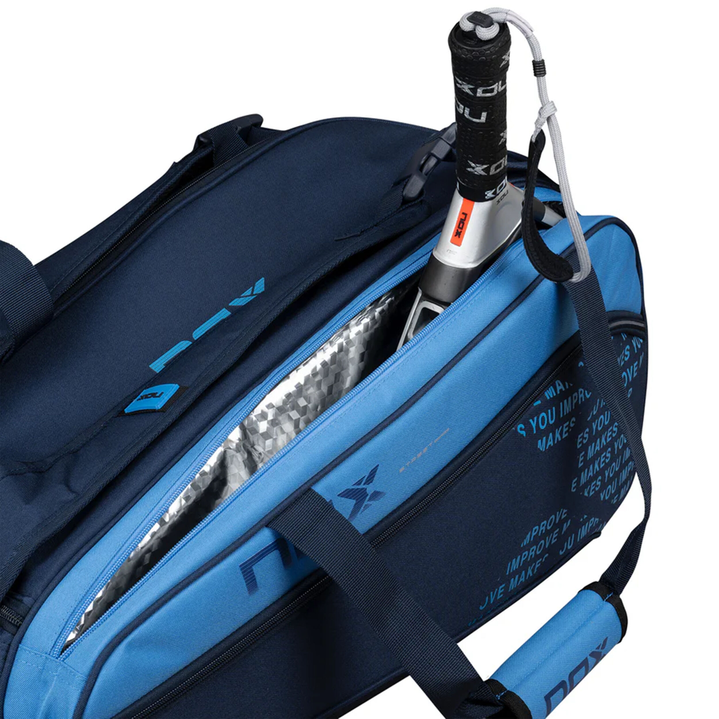 Padelschlägertasche - Blau