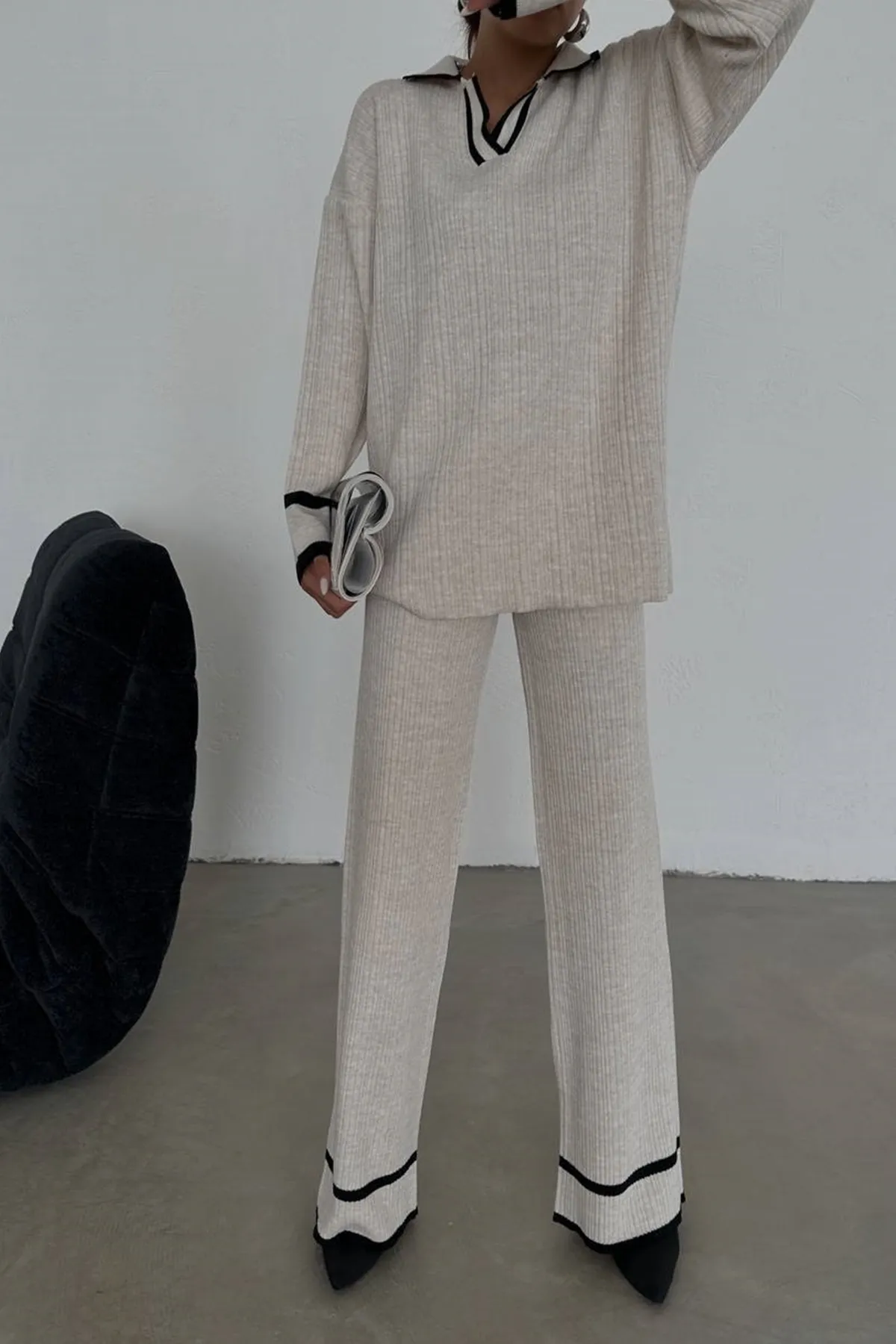 lovebox  Zweiteiler - Beige - Regular Fit