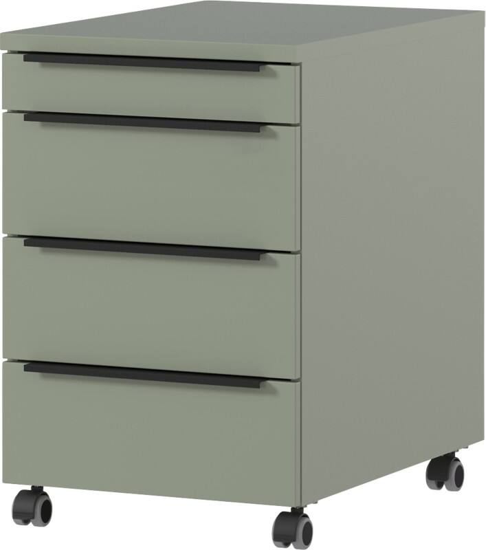 GERMANIA GW-Mailand 4377-628 Rollcontainer 4 Schubladen 420 x 600 x 630 mm