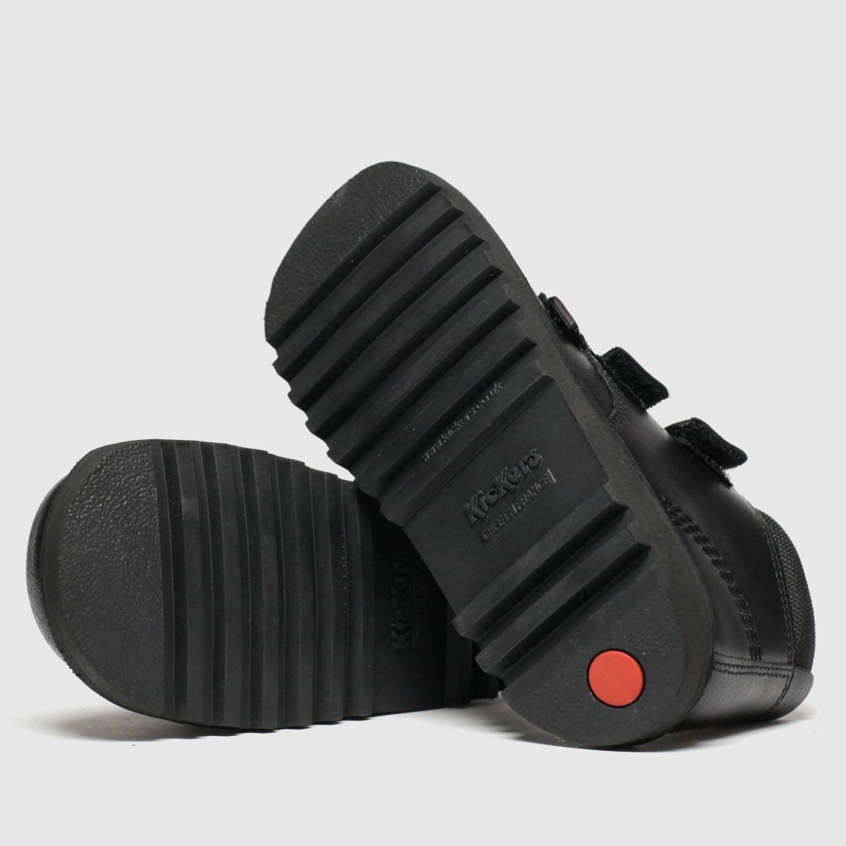 Kickers črni otroški škornji Kick Scuff Hi