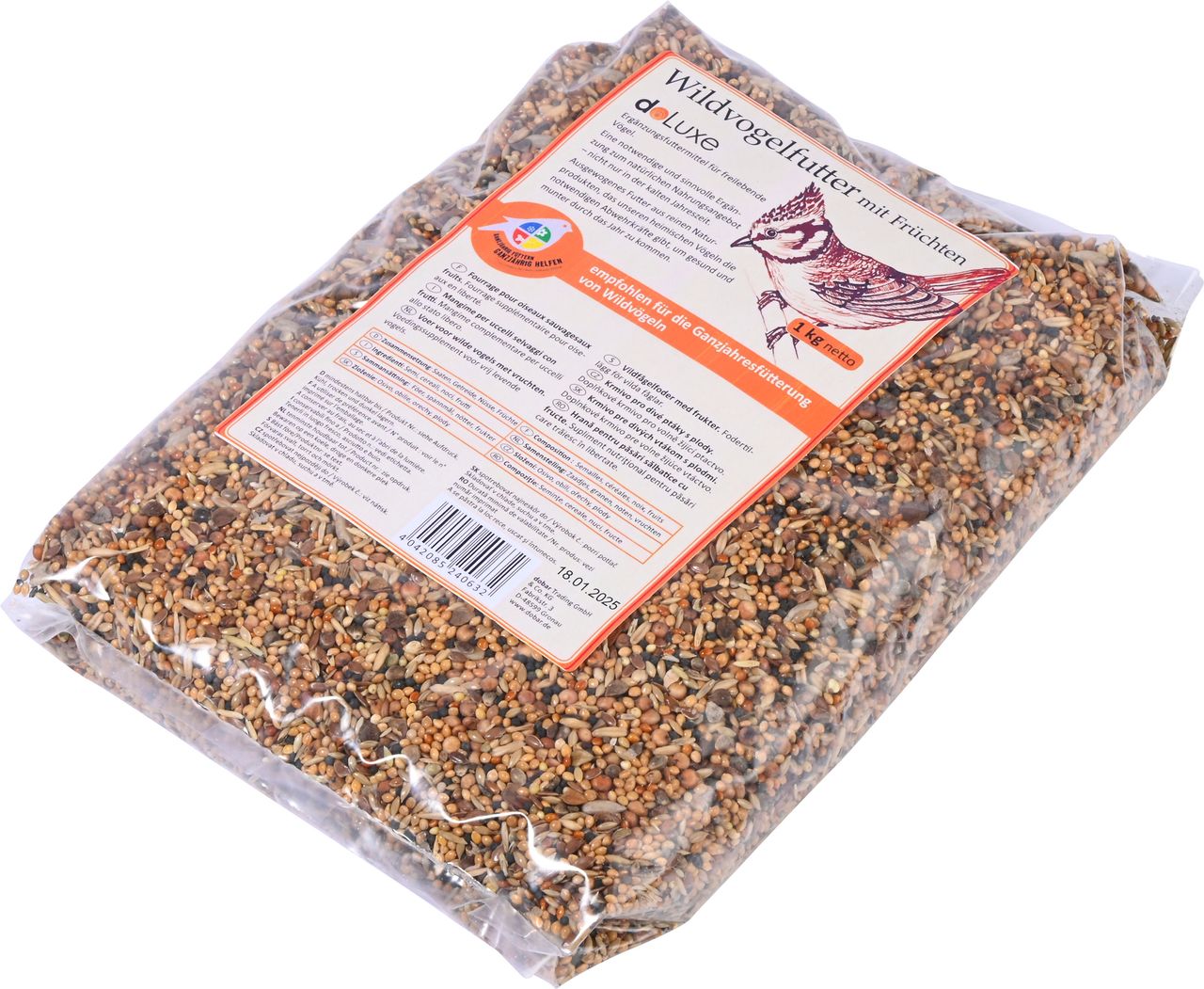 dobar Wildvogelfutter mit Früchten 7 kg