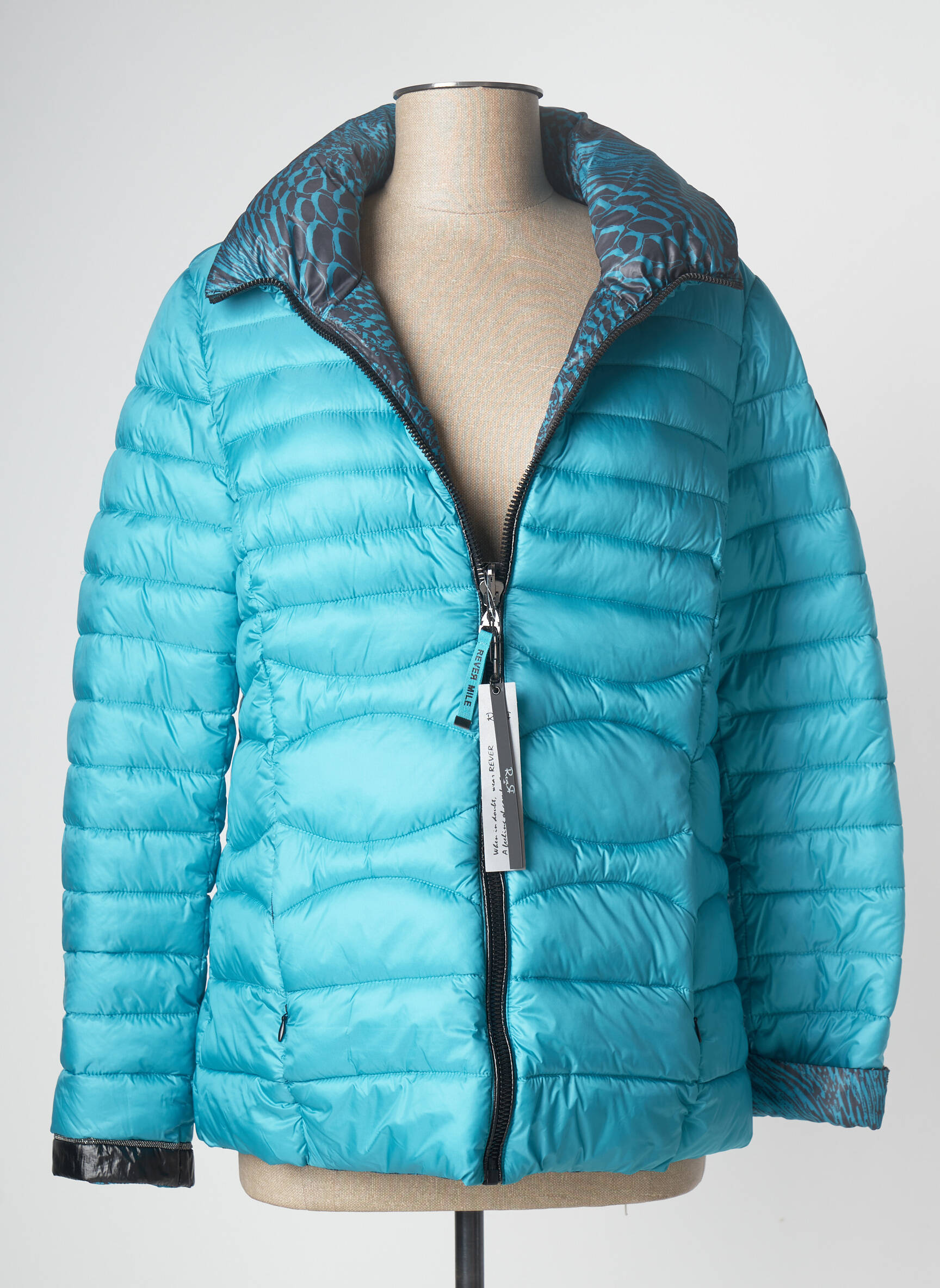Rever Mile Doudounes Femme couleur bleu