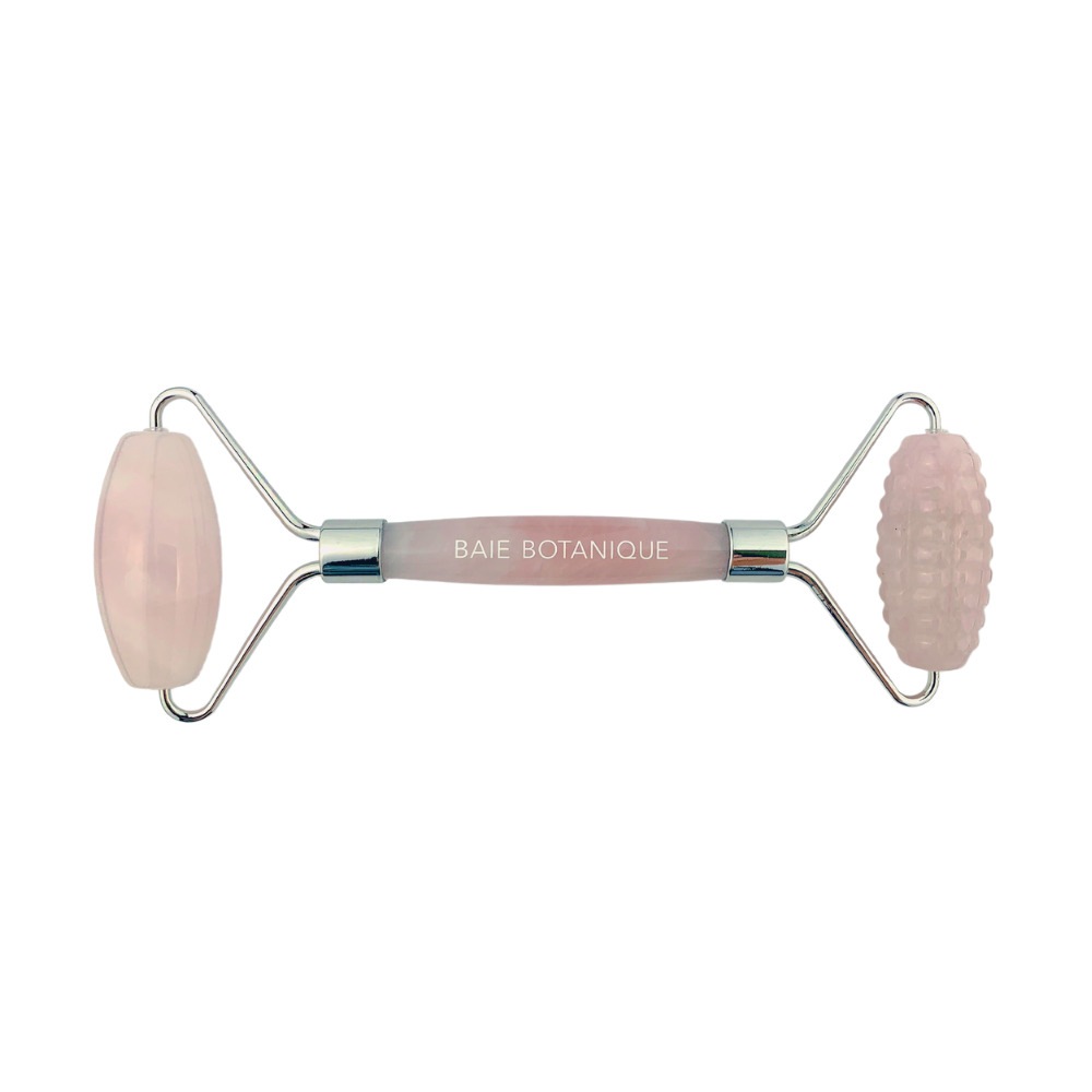 Rosenquarz Dual-Action Gesichtsroller