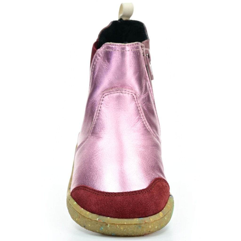 Groundies Charlie Pink Metallic Barfußschuhe
