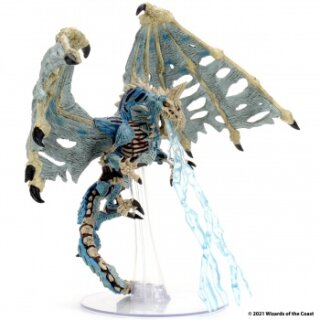 D&D Icons of the Realms: Boneyard - Premium Set: Blue Dracolich
