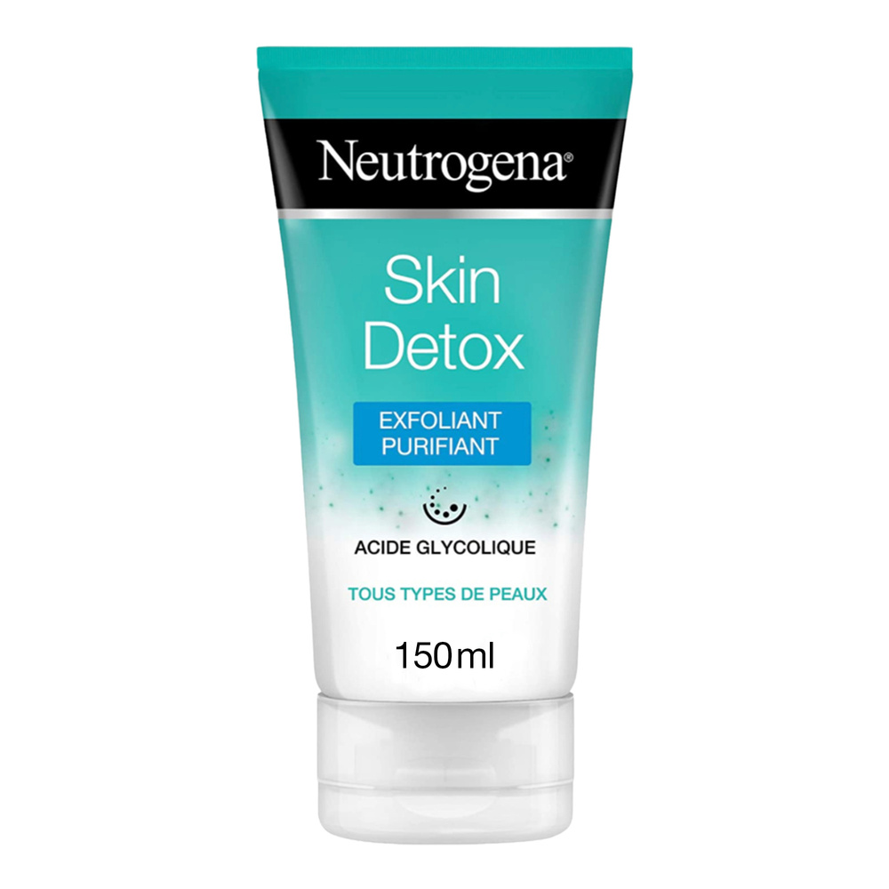 neutrogena Skin Detox Exfoliant Purifiant visage –pour tout type de peaux, 150 ml Soin visage