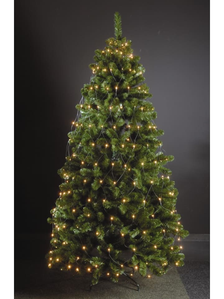 Coen Bakker 160 LED Trapez Kegel Lichterkette Netz 130 - 170cm in Warmweiß günstig kaufen onesize