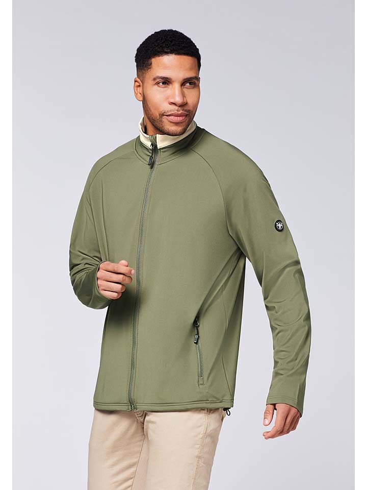 Chiemsee Fleecejacke in Khaki günstig kaufen