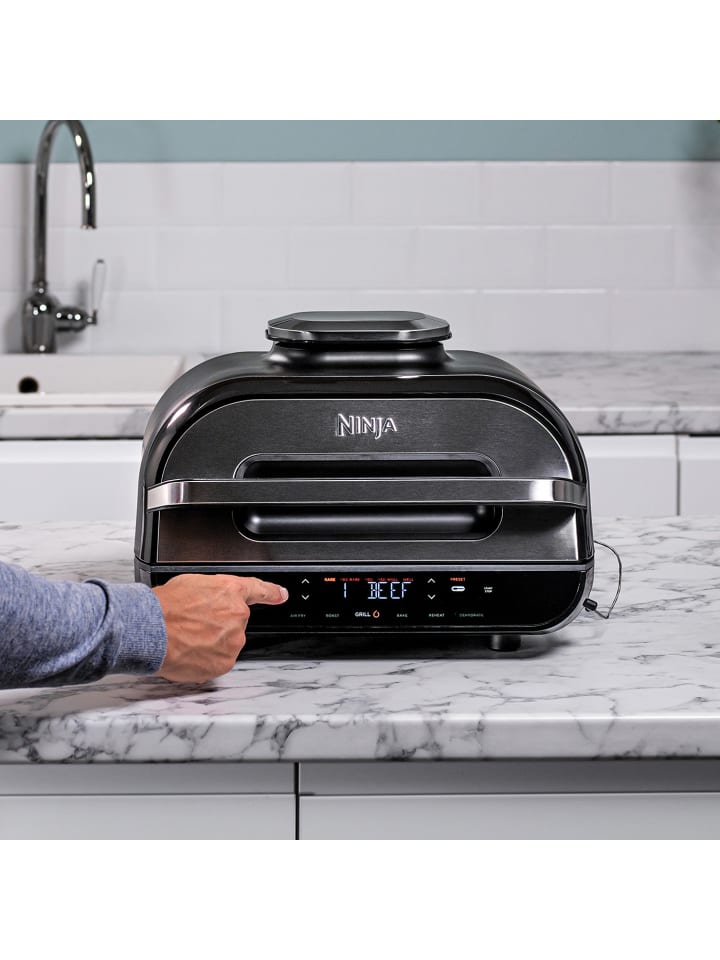 NINJA Heißluftfritteuse AG551EU Heißluftfritteuse/Grill in grau günstig kaufen onesize