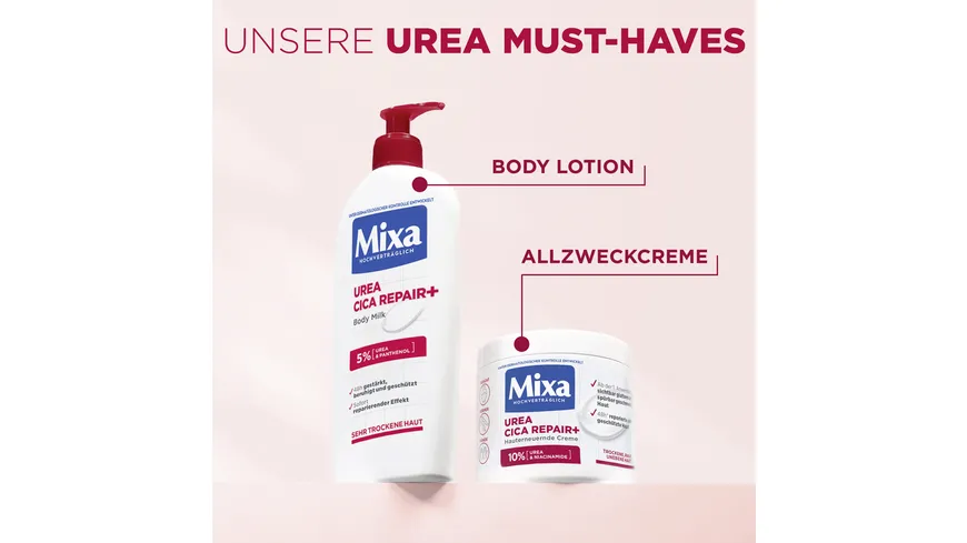 Mixa Urea Cica Repair hauterneuernde Creme 400 ml