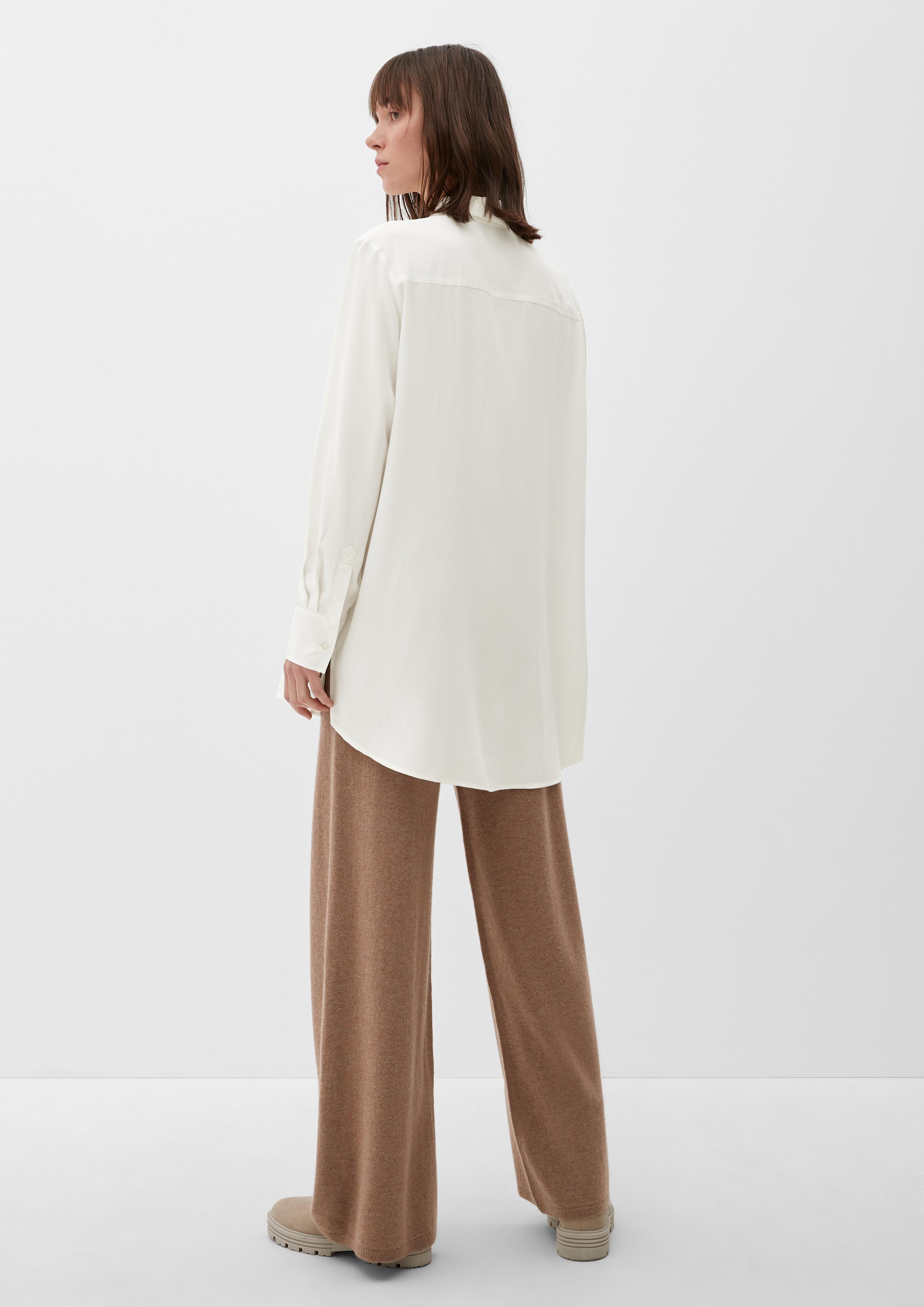 Twill-Bluse aus Viskosemix  2124829-0210