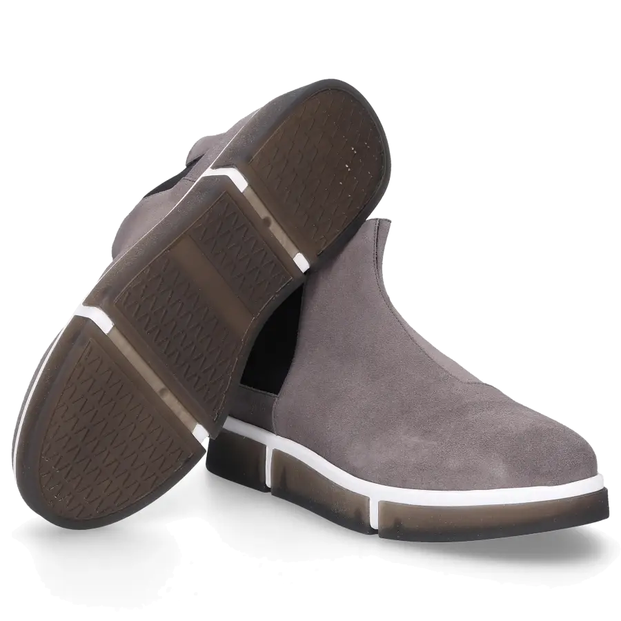 V Design - Chelsea Boots BEATLES Kalbsveloursleder - grau