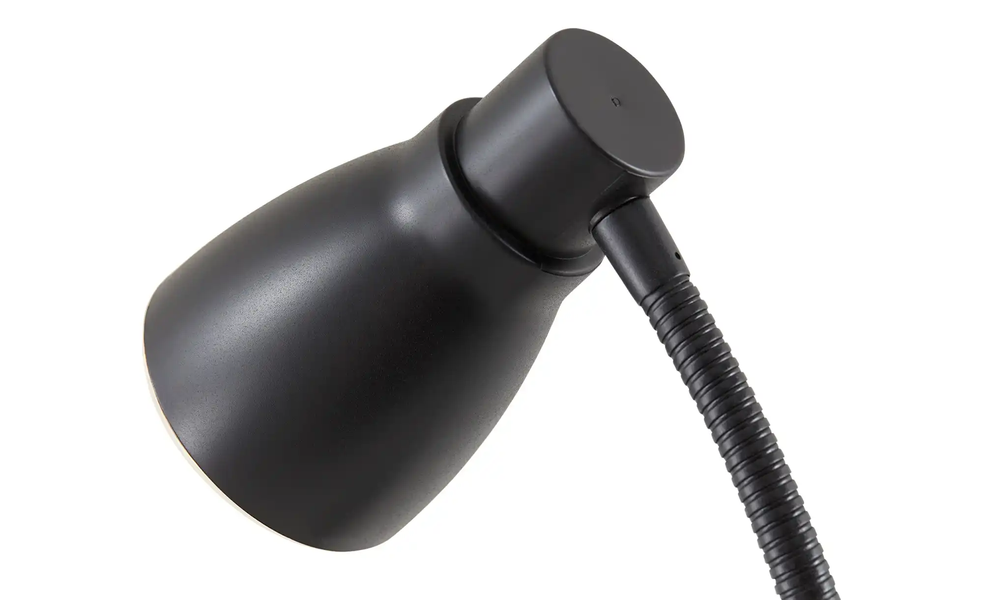 KHG LED-Tischleuchte, schwarz mit flexiblen Arm