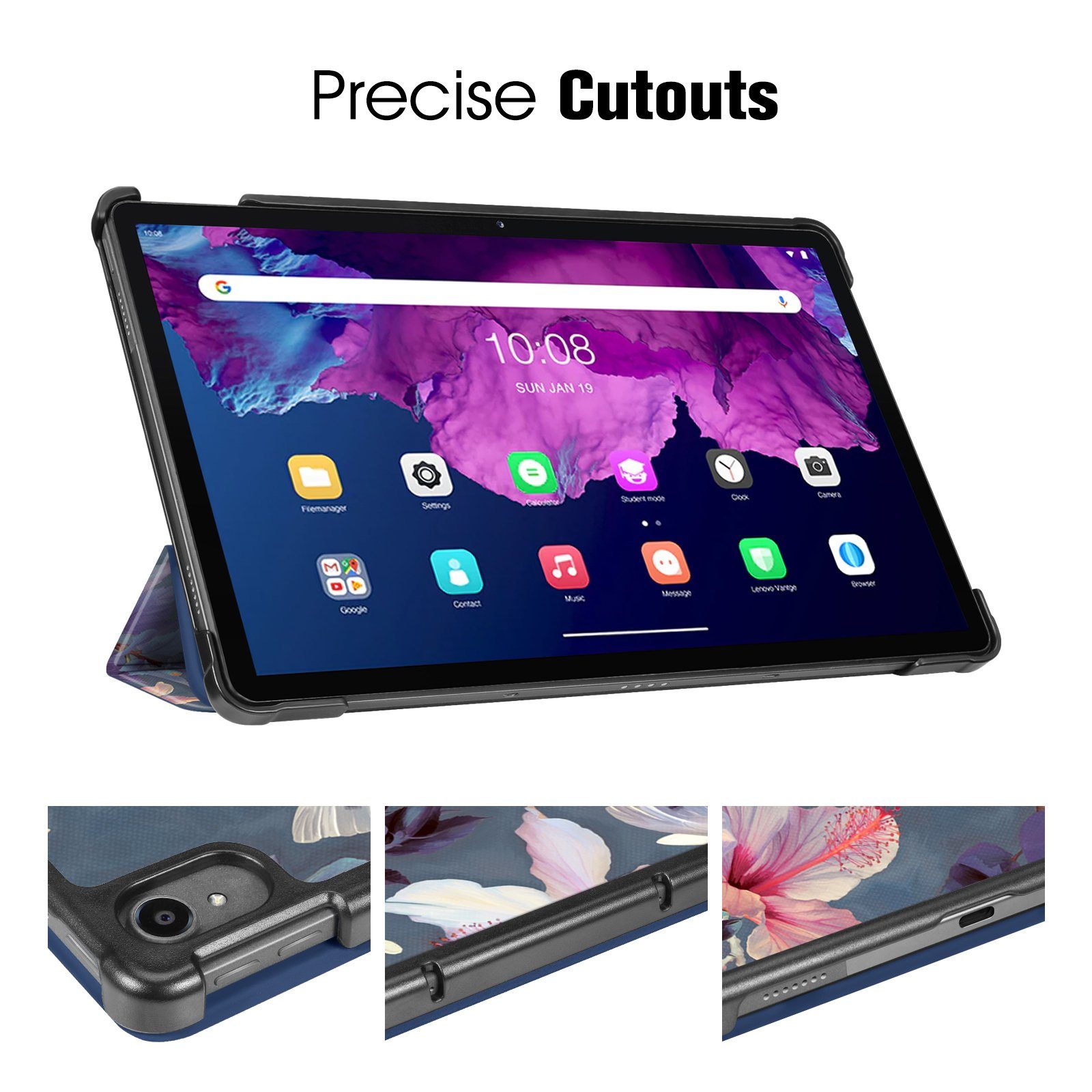 Fintie Tablet-Hülle für Lenovo Tab P11 (TB-J606) / P11 Plus (TB-J616/TB-J607) 11 Zoll 2021