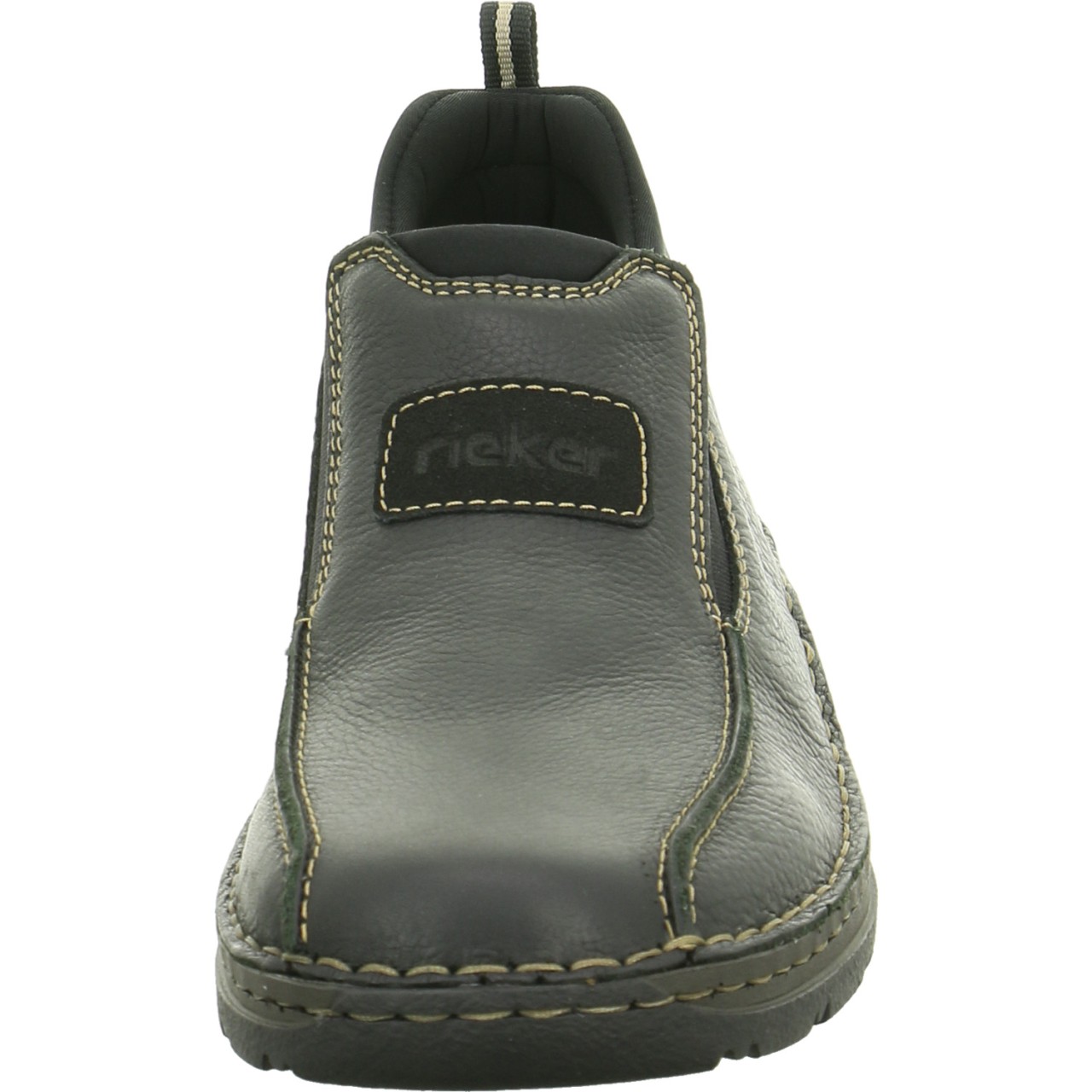 RIEKER Sportliche Slipper schwarz
