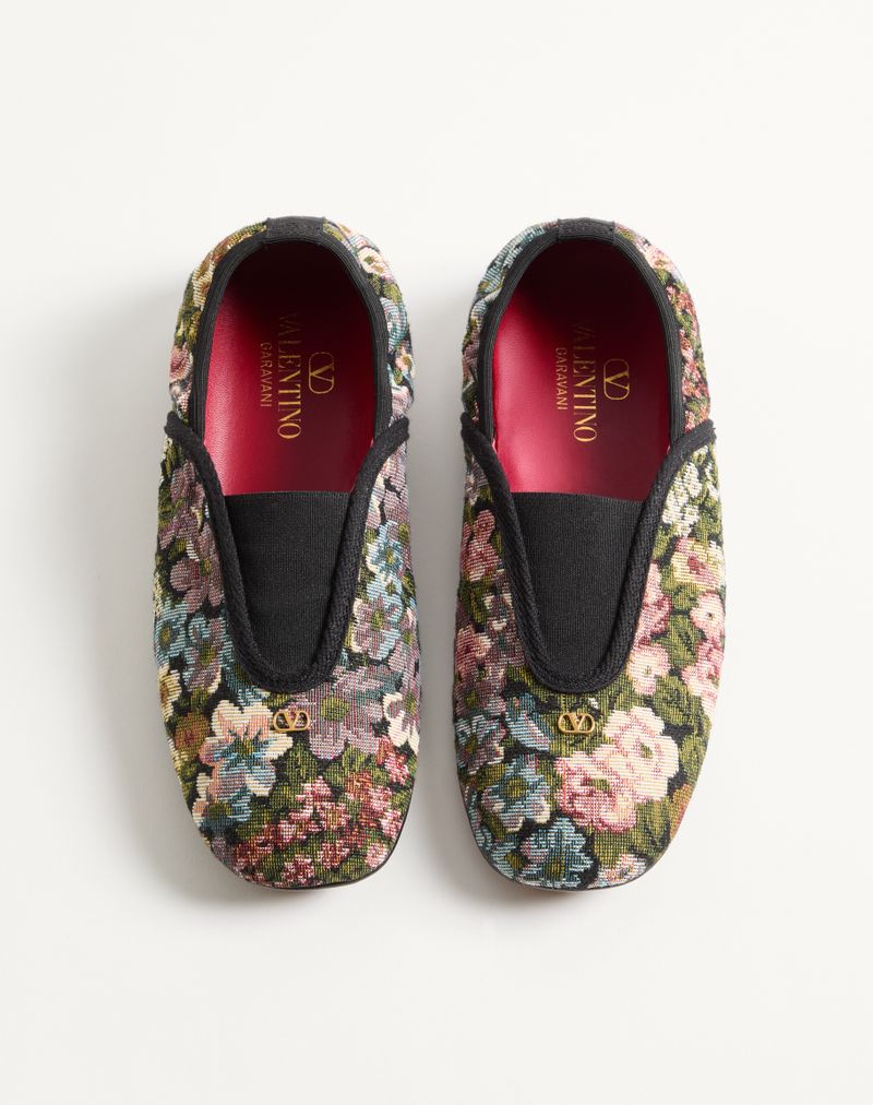 Rythmika Ballerina In Après L'Hiver Jacquard Stof
