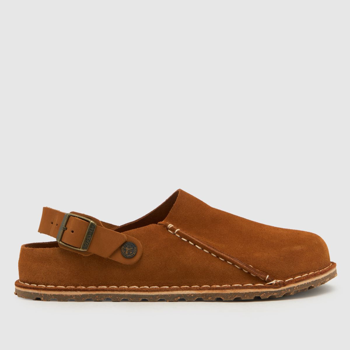 BIRKENSTOCK lutry klumpa szandál barna színben