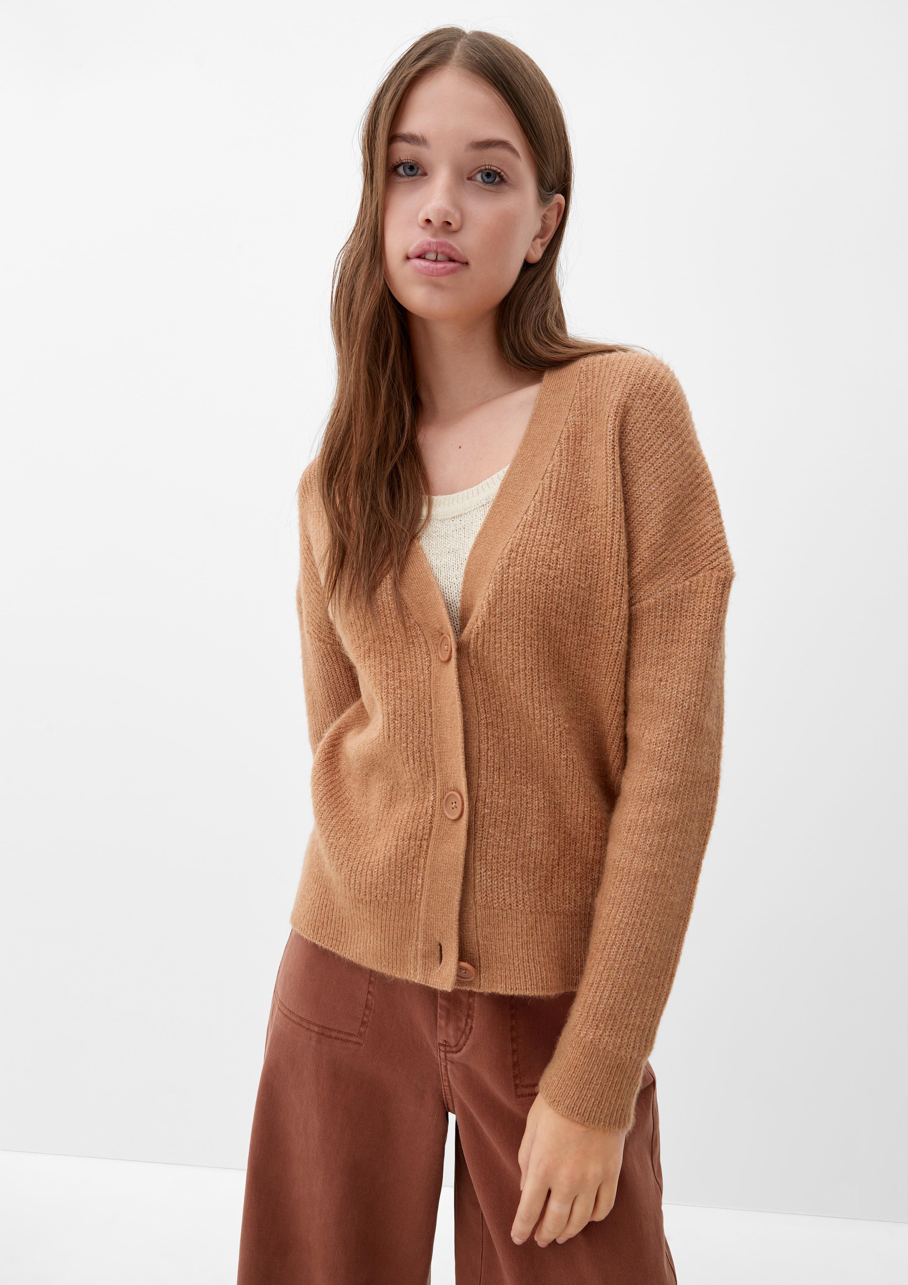 Strickjacke mit Knopfleiste  2119043-87W0