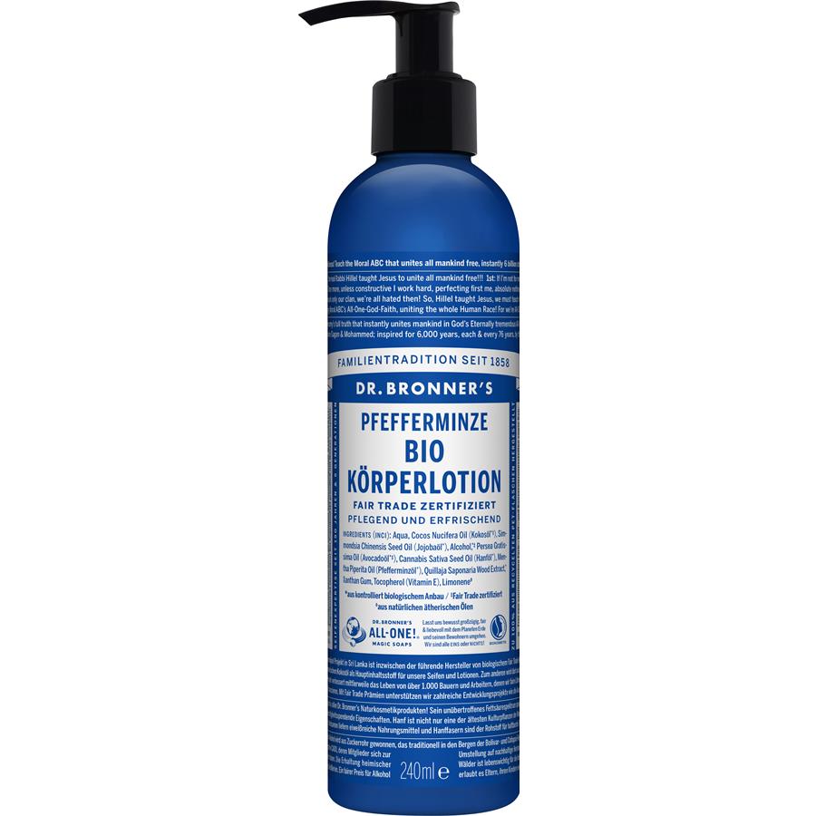 Pfefferminze Bio Körperlotion