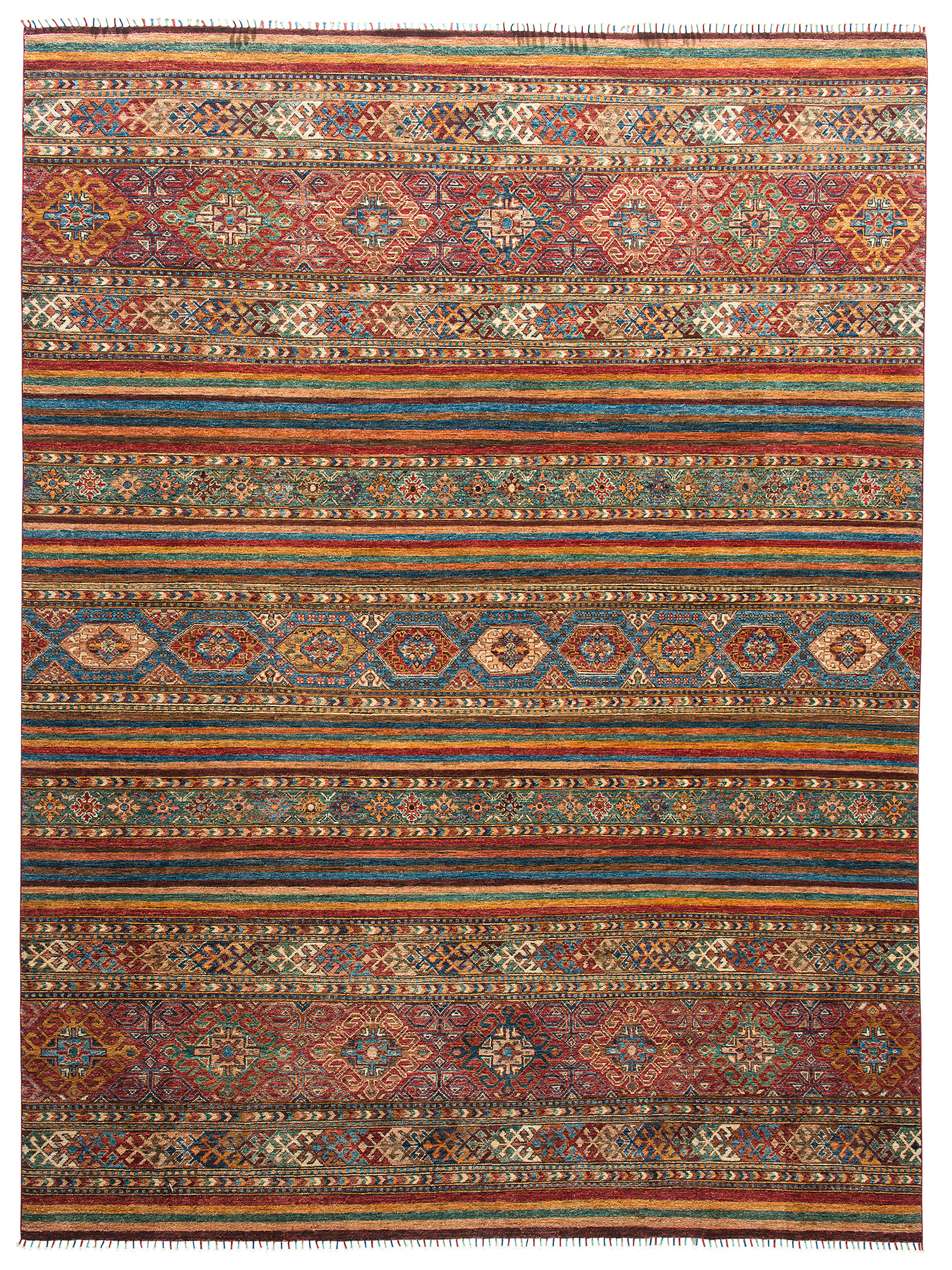 Chobi Schal ca. 251 x 337 cm, Unikat / Einzelstück