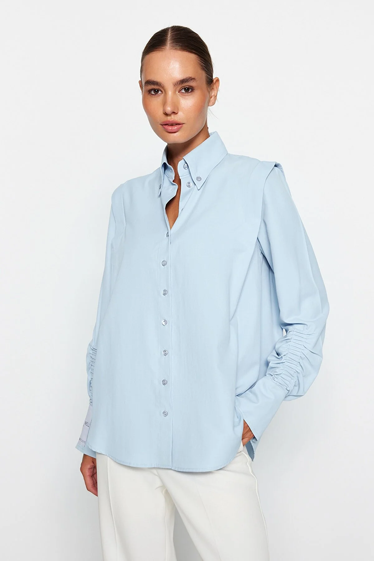 Trendyol Collection  Hemd - Dunkelblau - Regular Fit