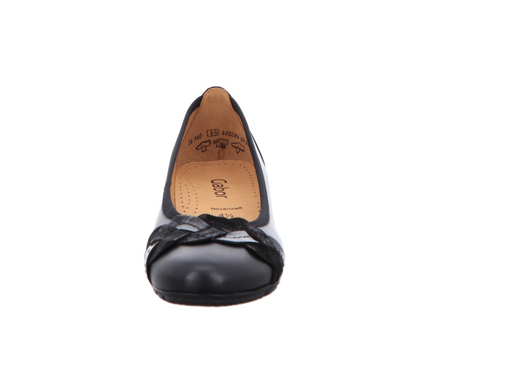 GABOR Ballerinas schwarz Gabor Fashion Sportlicher Ballerina 24.1