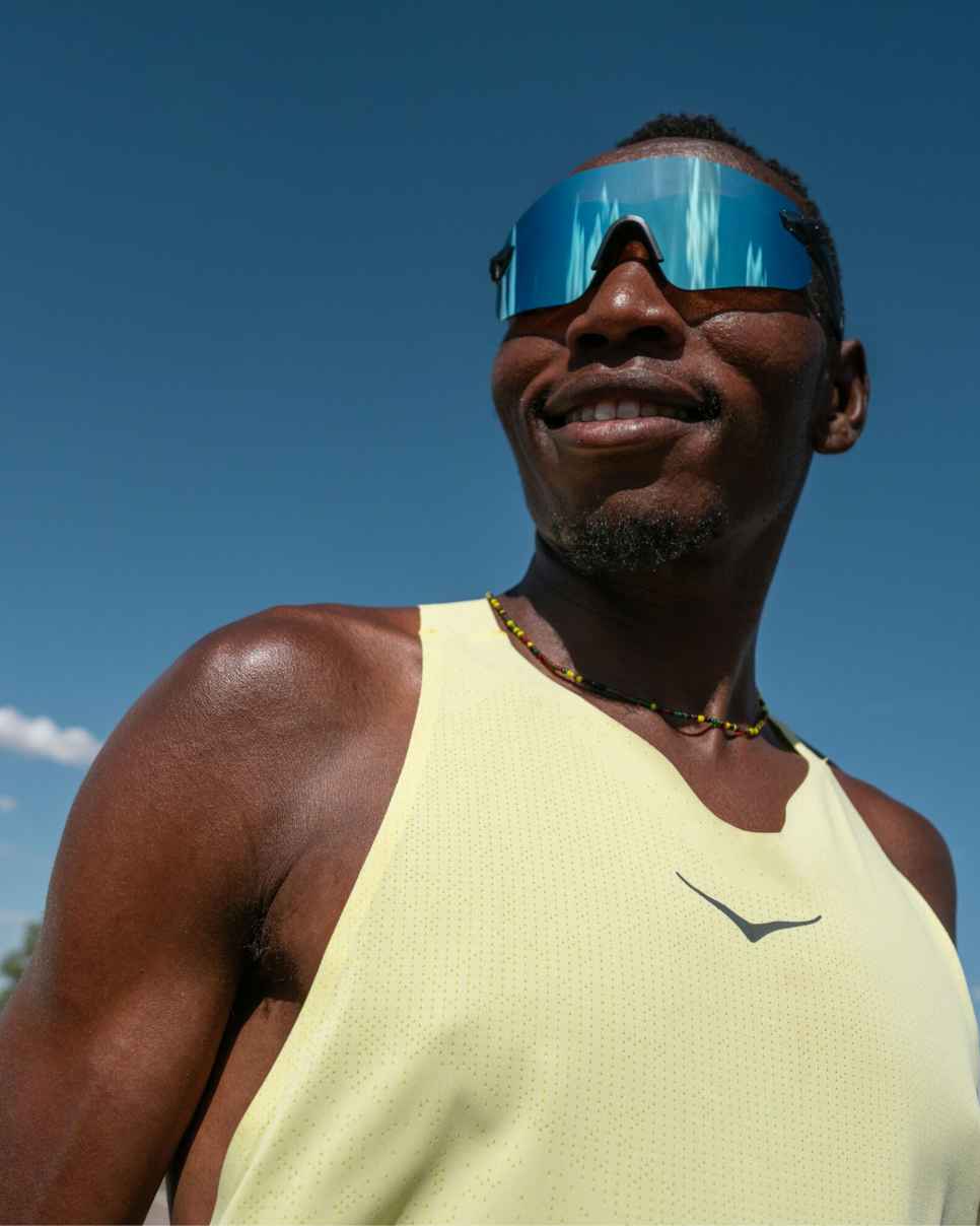 Race Day Singlet Hoka Citrus